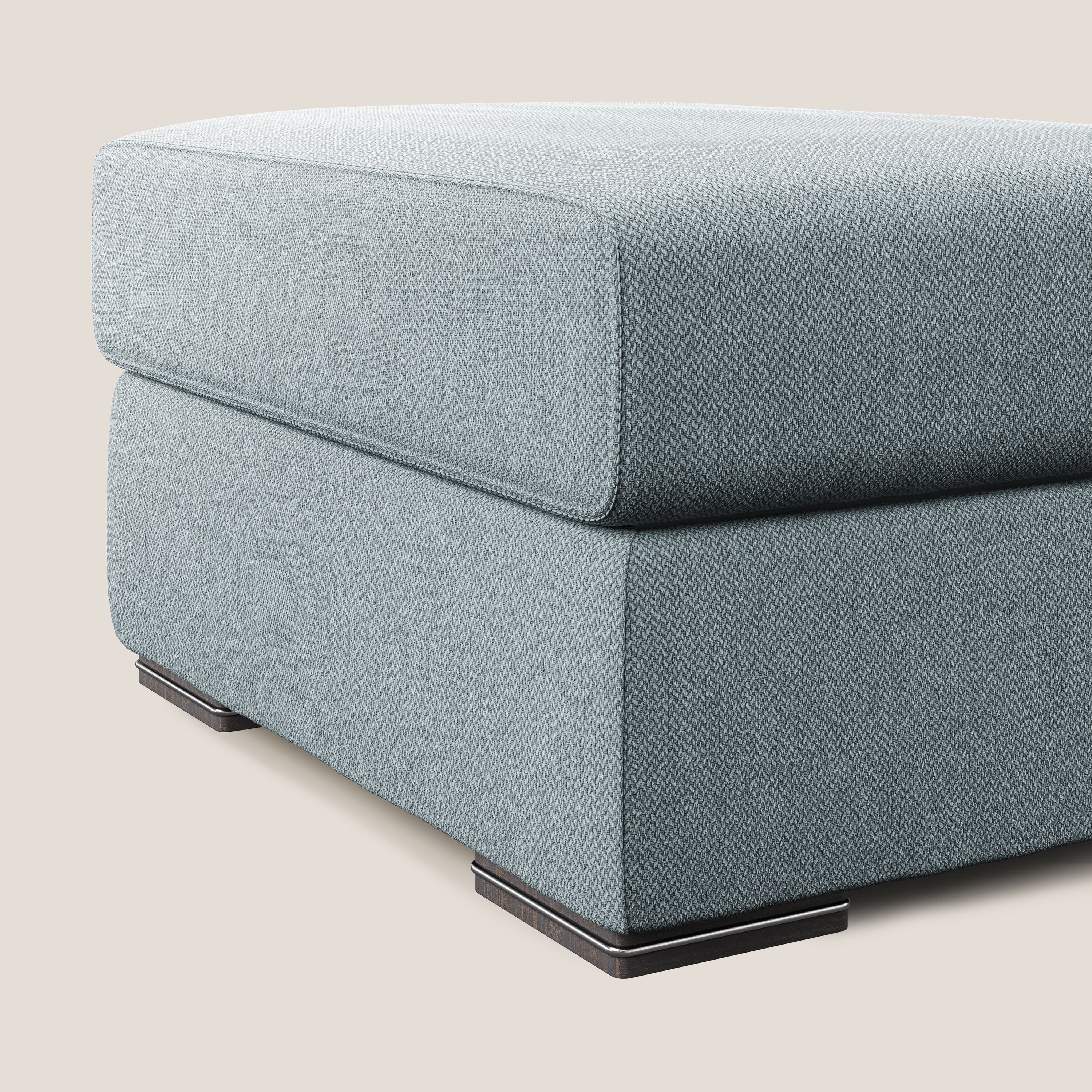 Sun pouf apribile contenitore in tessuto smacchiabile ad acqua T05 carta da zucchero - divani.store