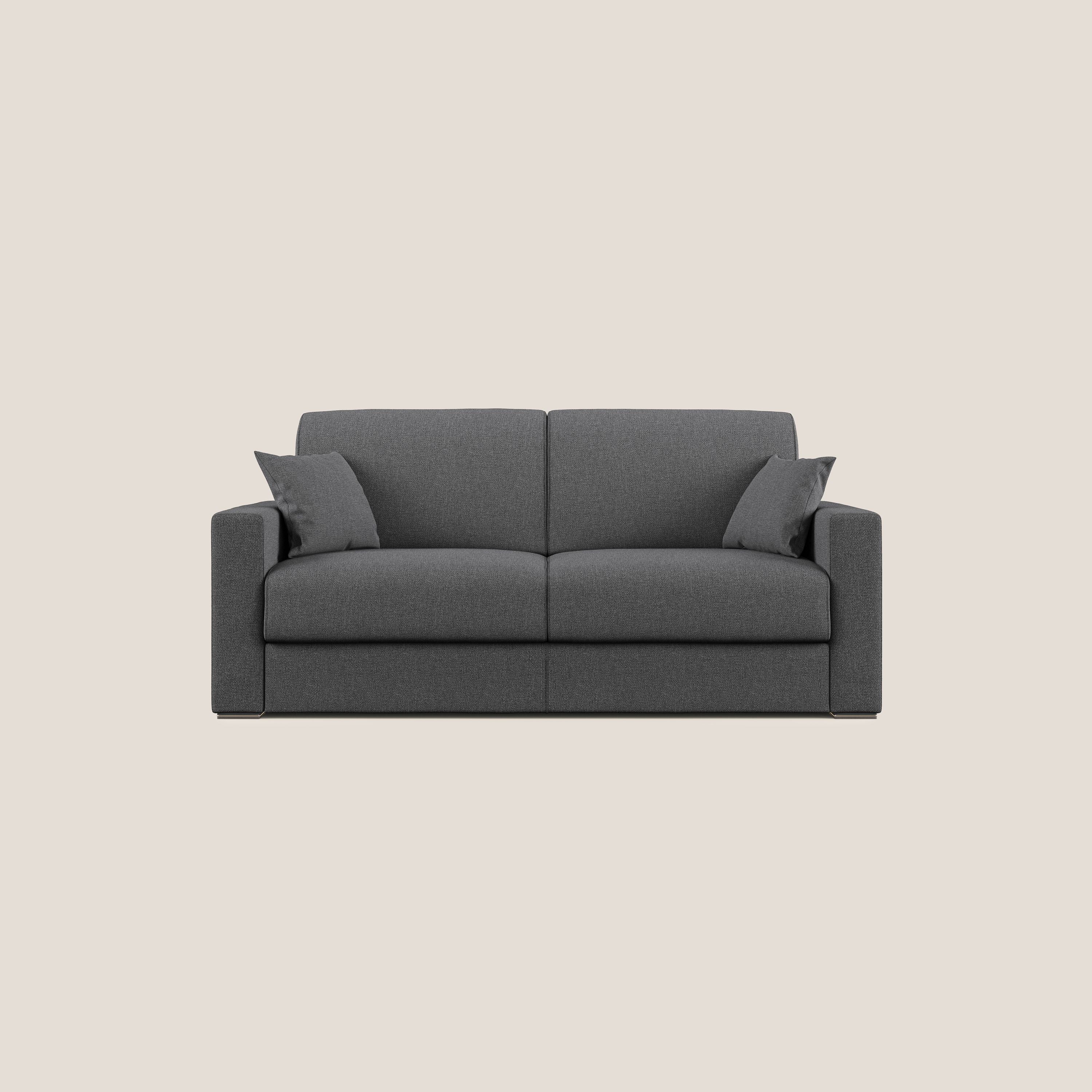 Best Divano letto matrimoniale in tessuto smacchiabile QuickClean T08 antracite - divani.store