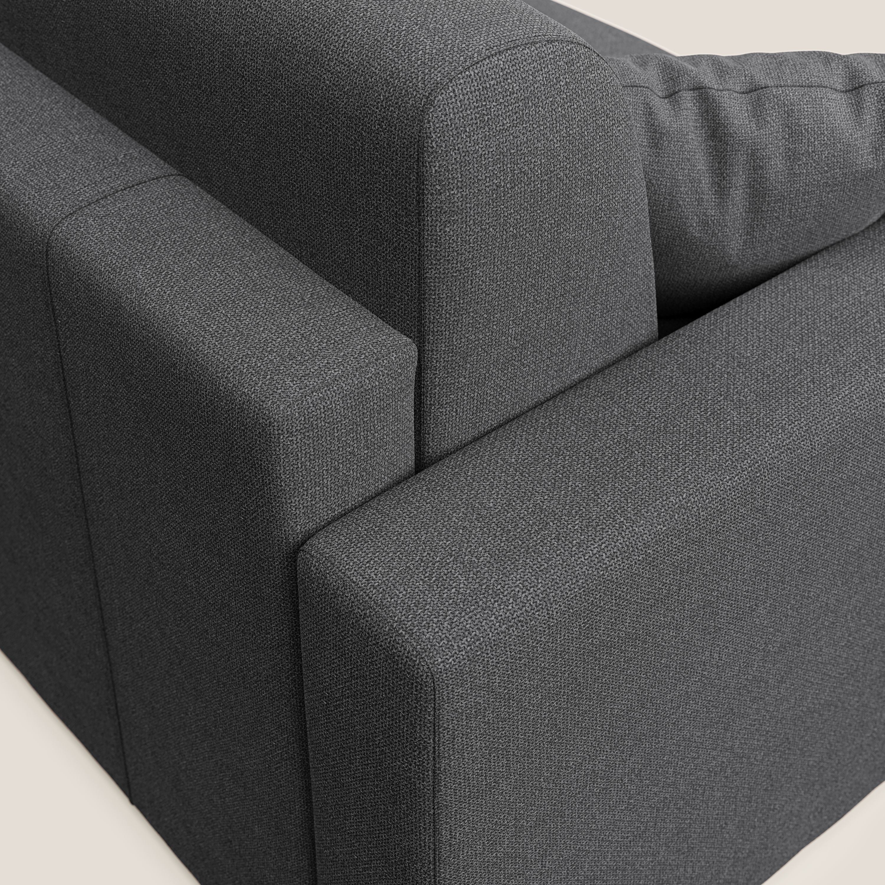 Best Divano letto matrimoniale in tessuto smacchiabile QuickClean T08 antracite - divani.store