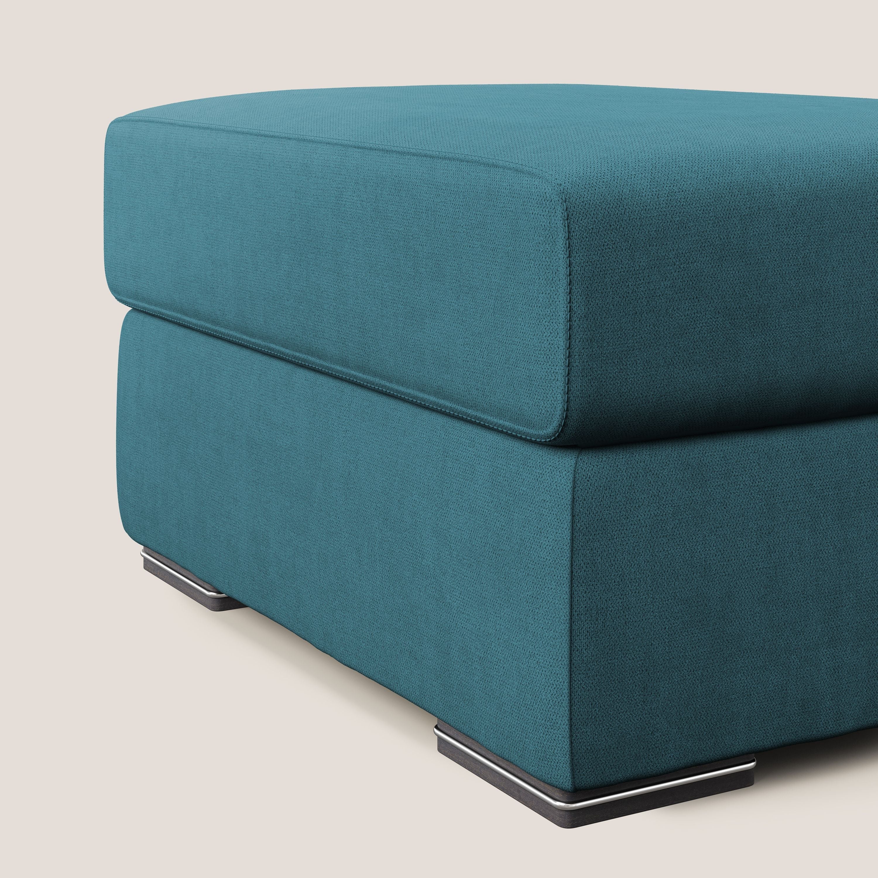 Sun pouf apribile contenitore in tessuto impermeabile T02 azzurro - divani.store