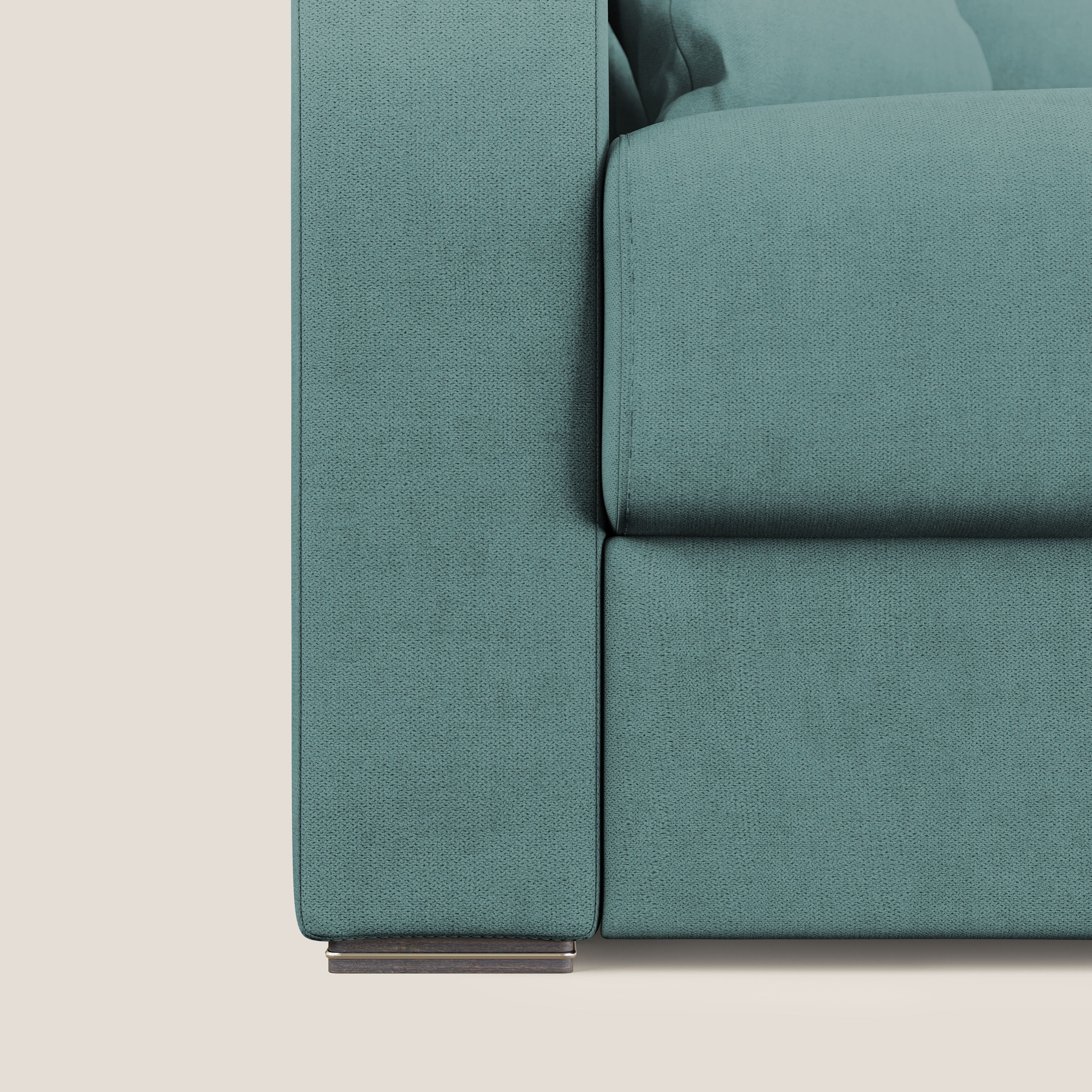 Best Divano letto matrimoniale in tessuto impermeabile T02 petrolio - divani.store