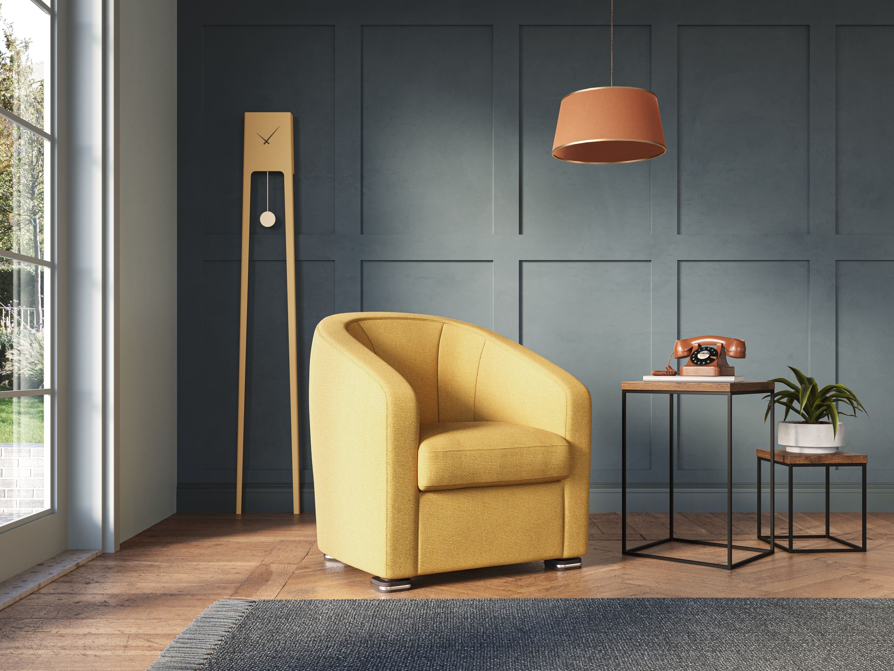 Cloe Poltroncina in tessuto smacchiabile con acqua QuickClean T08 rosso - divani.store