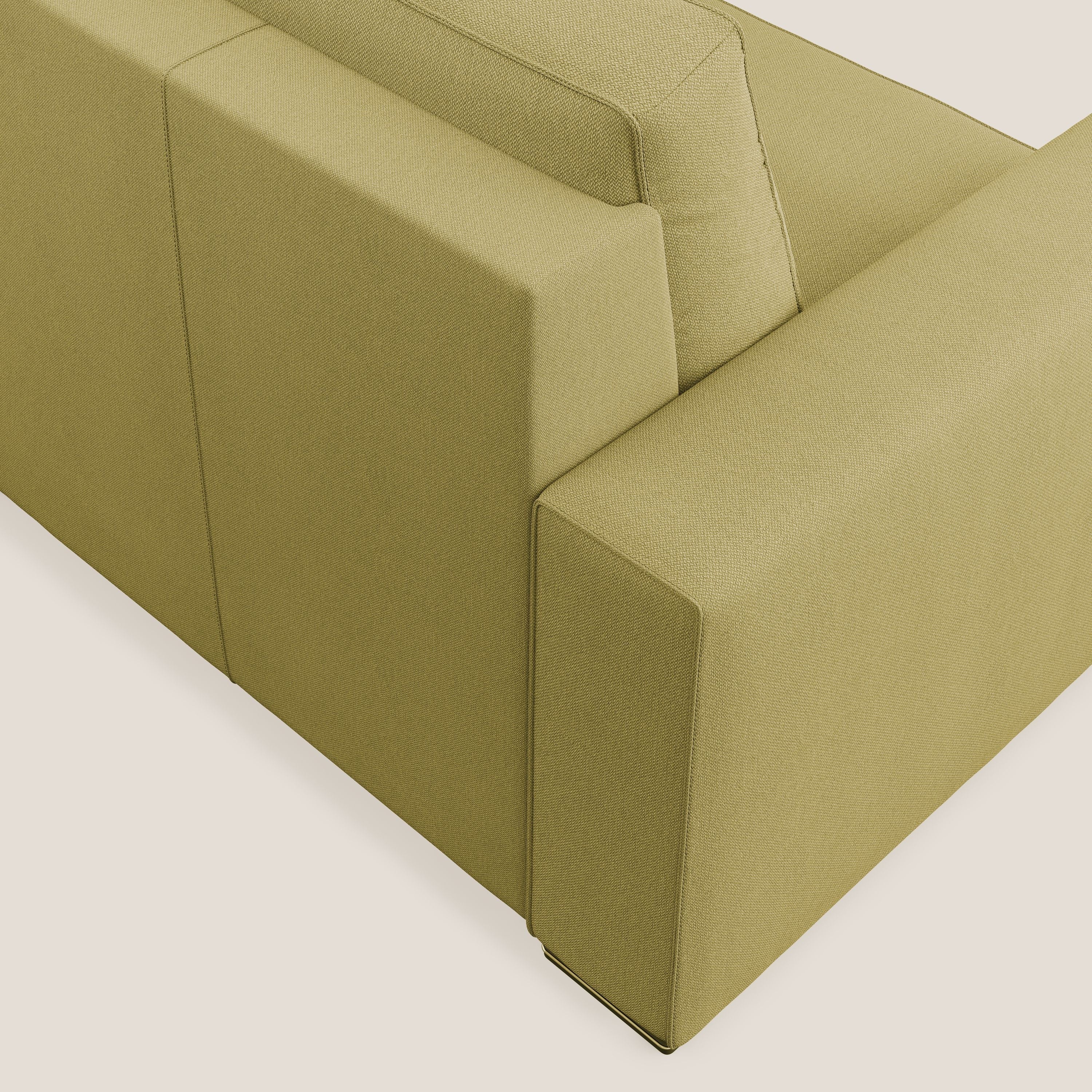 Dream poltrona letto in tessuto smacchiabile T05 giallo - divani.store