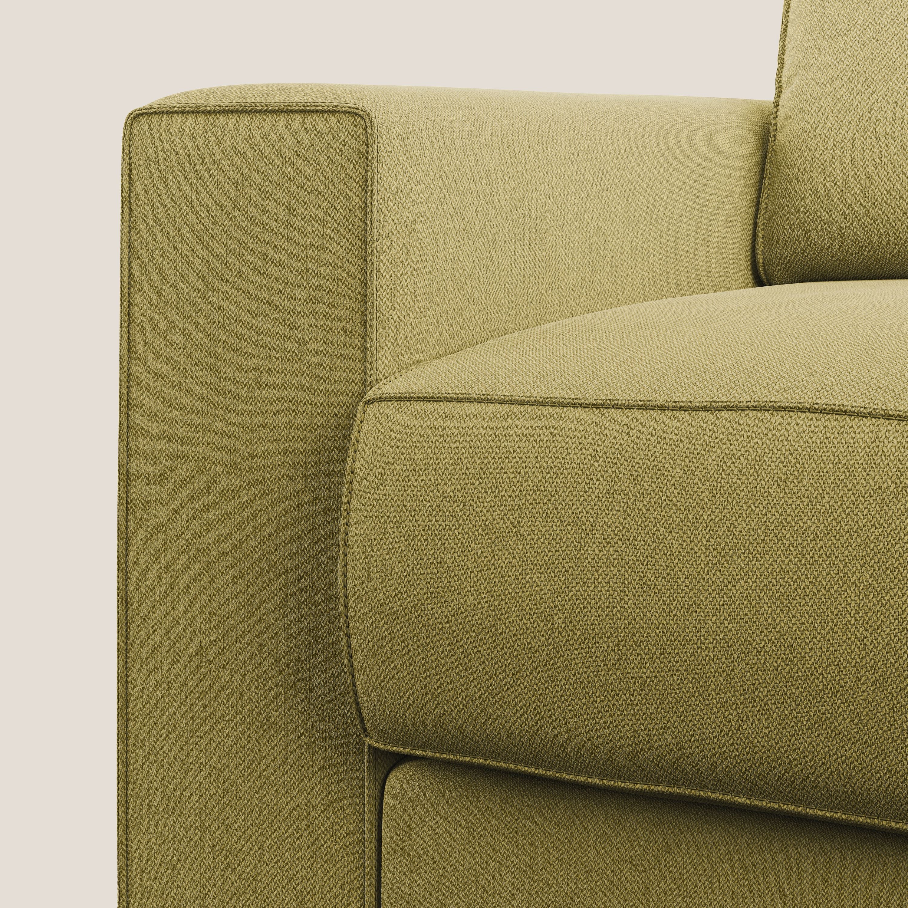 Dream poltrona letto in tessuto smacchiabile T05 giallo - divani.store