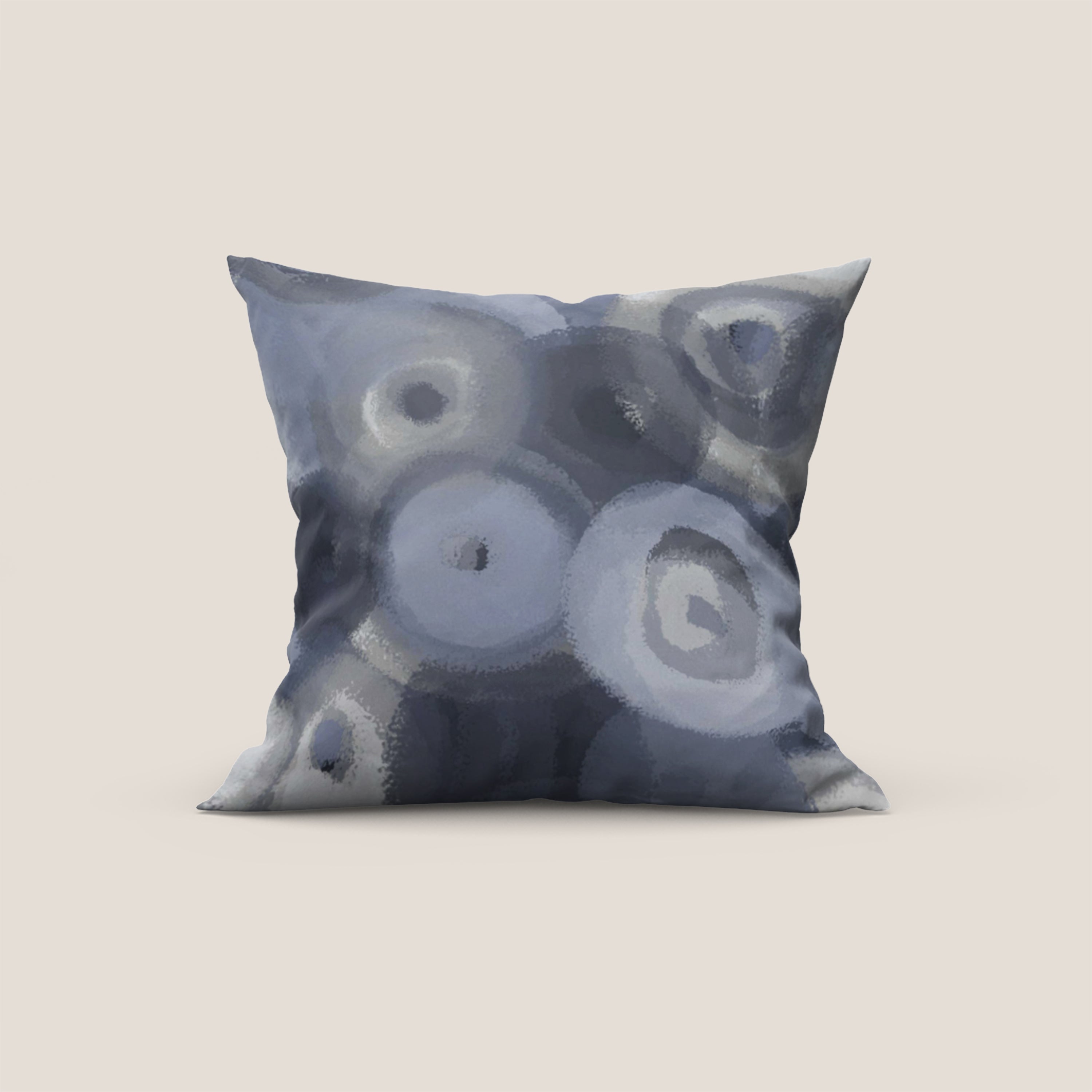 Brush-circle collezione cuscini a fantasie multicolor in velluto impermeabile - divani.store