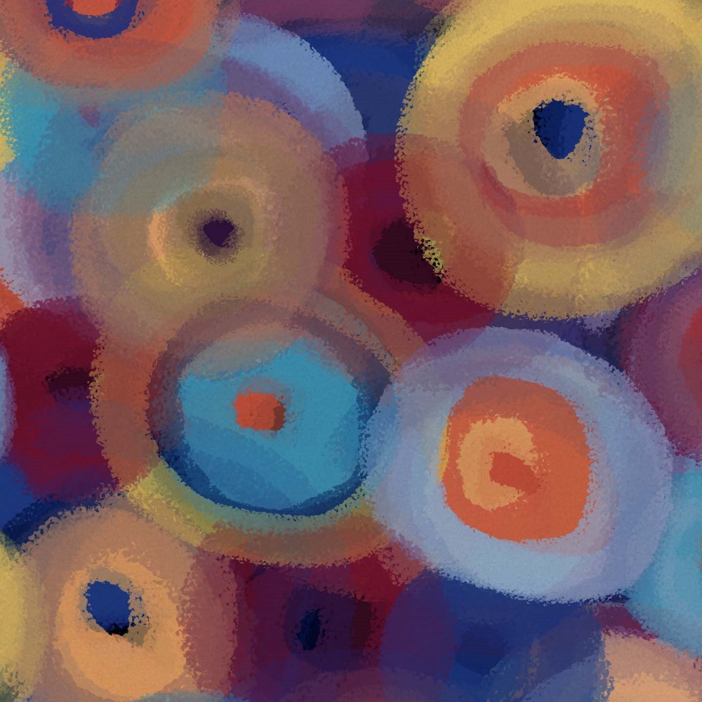 Brush-circle collezione cuscini a fantasie multicolor in velluto impermeabile - divani.store