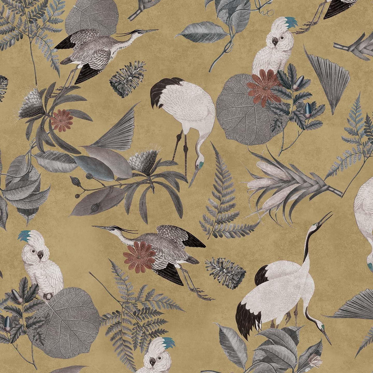 Cacadou elegante collezione di cuscini a fantasia in velluto impermeabile - divani.store