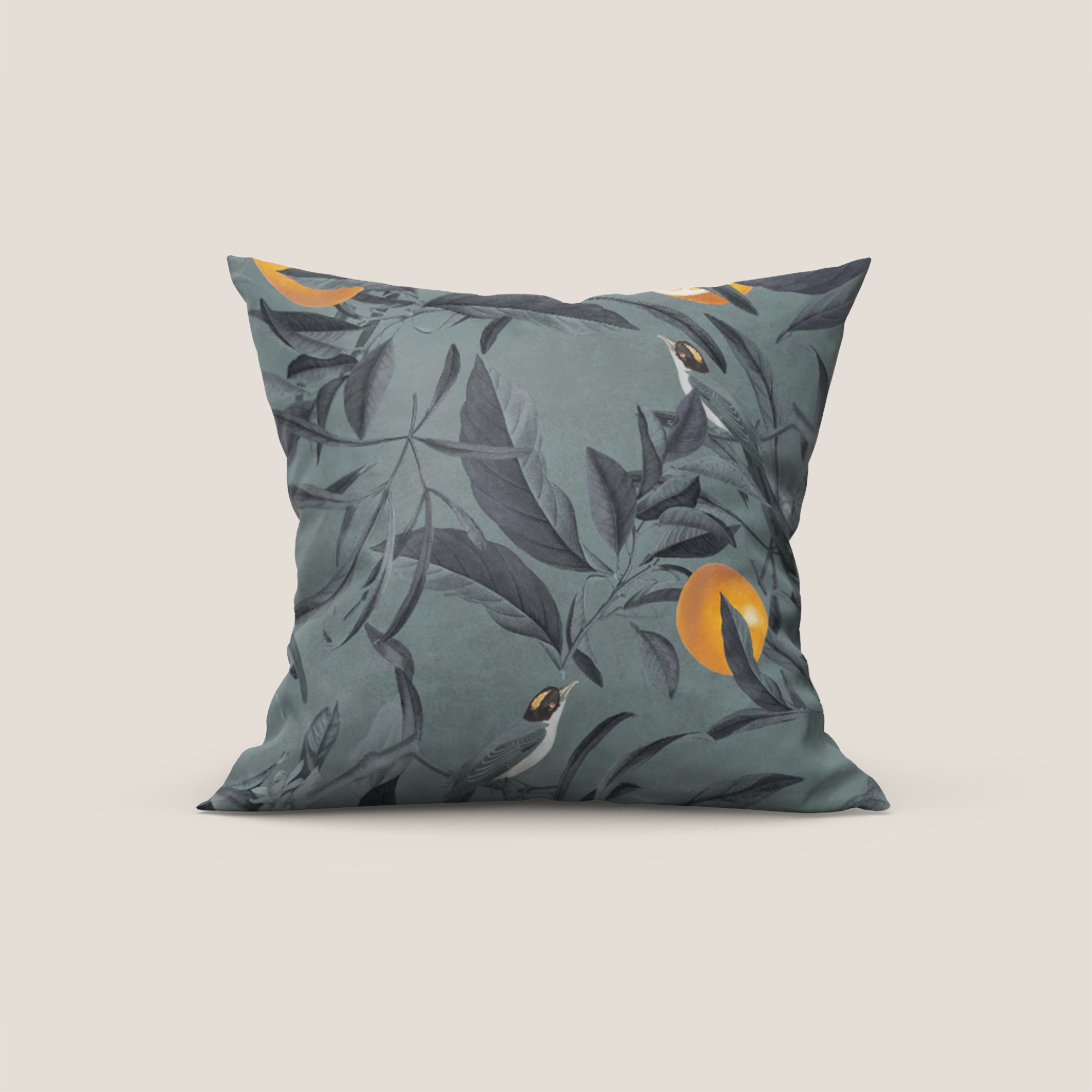 Lemon elegante collezione di cuscini a fantasia in velluto impermeabile - divani.store