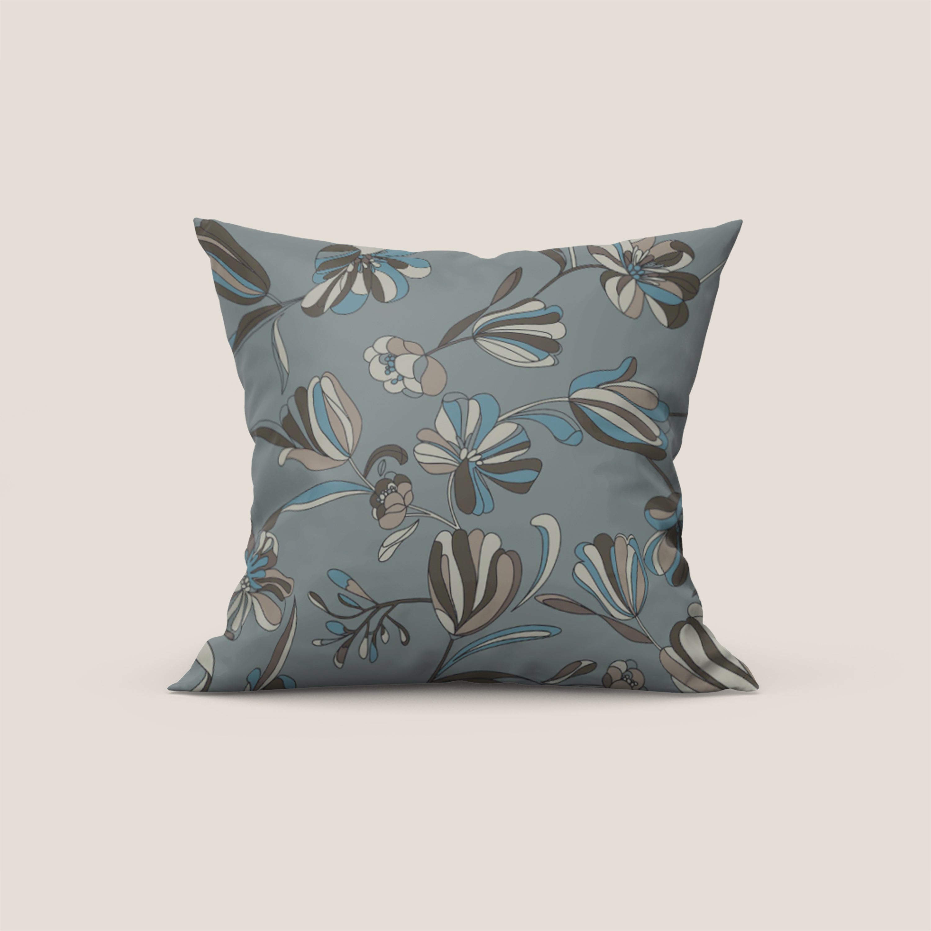 Omika collezione cuscini a fantasie multicolor in velluto impermeabile - divani.store