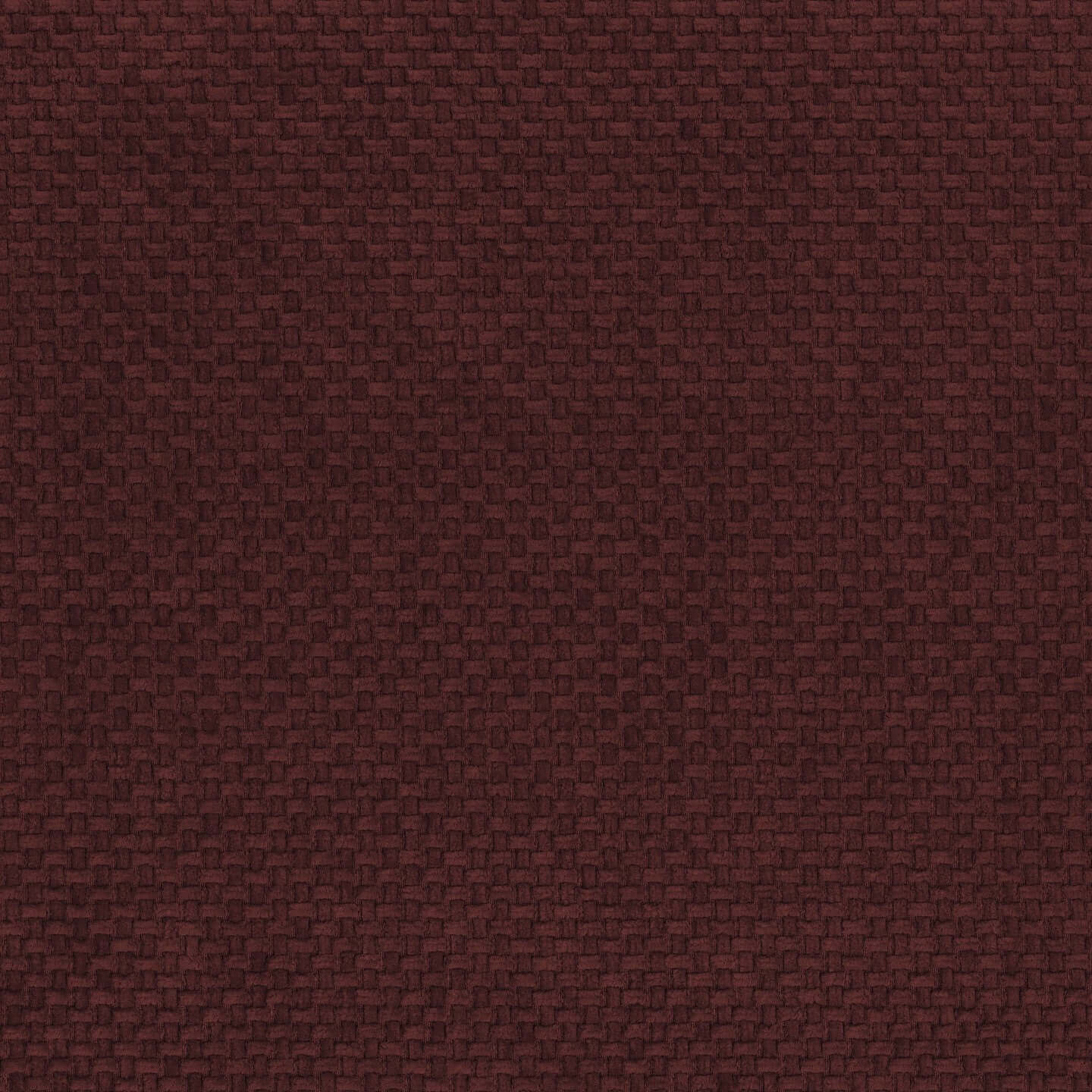 Un primo piano del divano letto moderno Kaleo di Divani.Store mostra il suo tessuto impermeabile e opaco T26 prugna bordeaux con un sottile motivo a scacchiera, ideale per gli interni contemporanei e caratterizzato da una superficie morbida e leggermente rialzata.