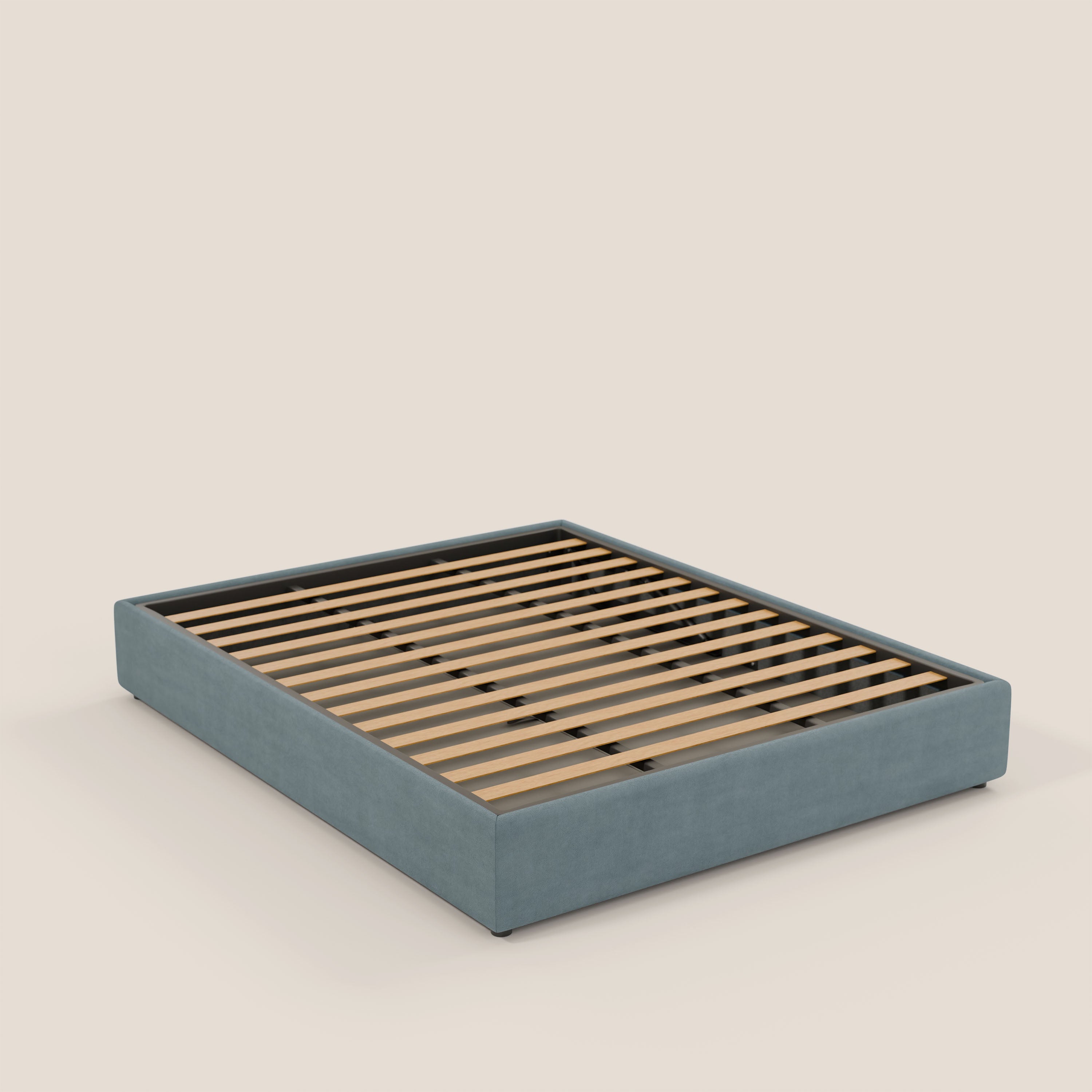 Ina sommier con ampio contenitore in microfibra smacchiabile ed impermeabile T11 - divani.store