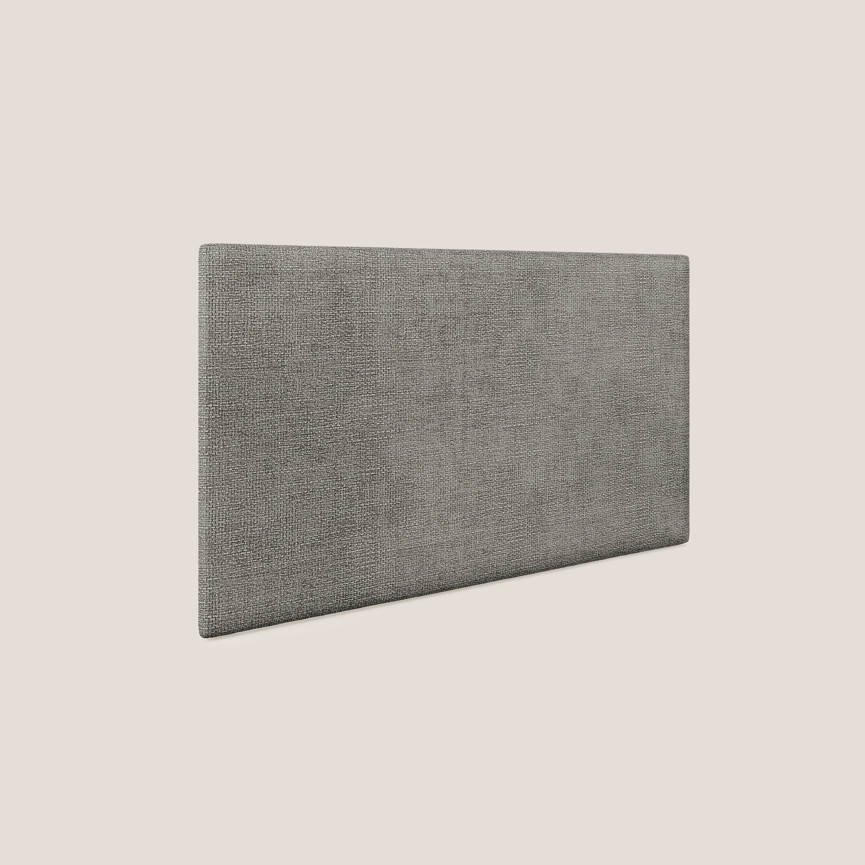 Testata pannello a muro grande di varie dimensioni in morbido tessuto impermeabile T10 talpa - divani.store