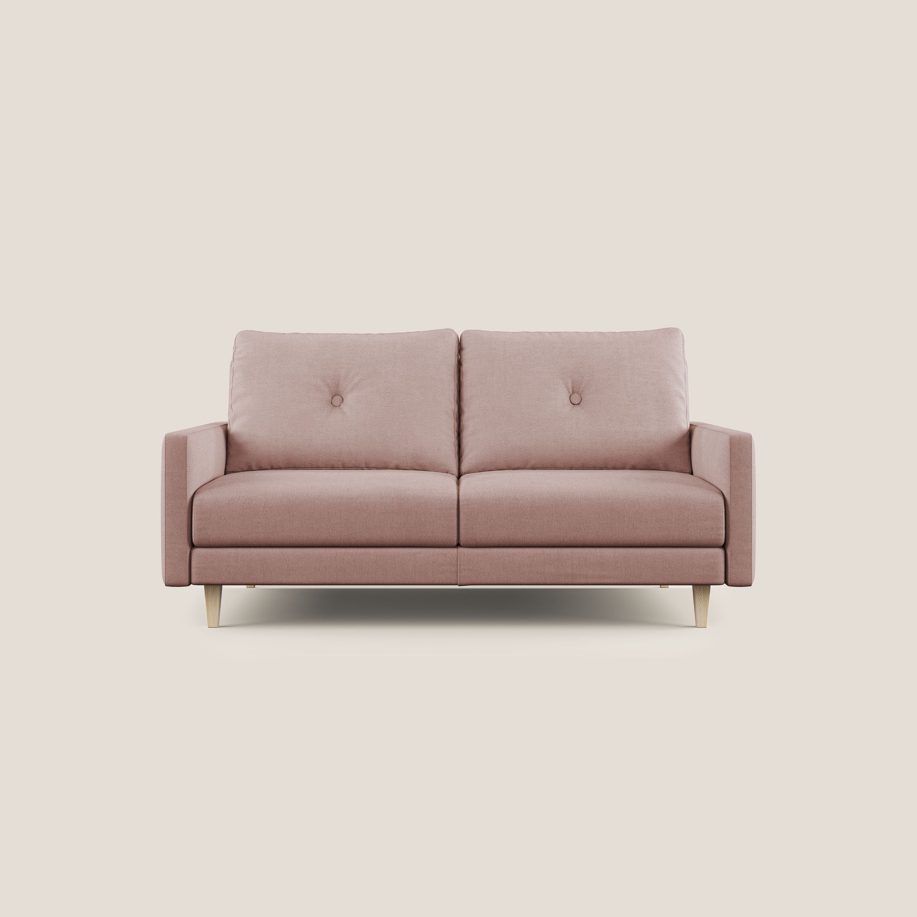 Matisse divano con sedute allungabili e schienali in piuma d'oca in tessuto smacchiabile T17 - divani.store