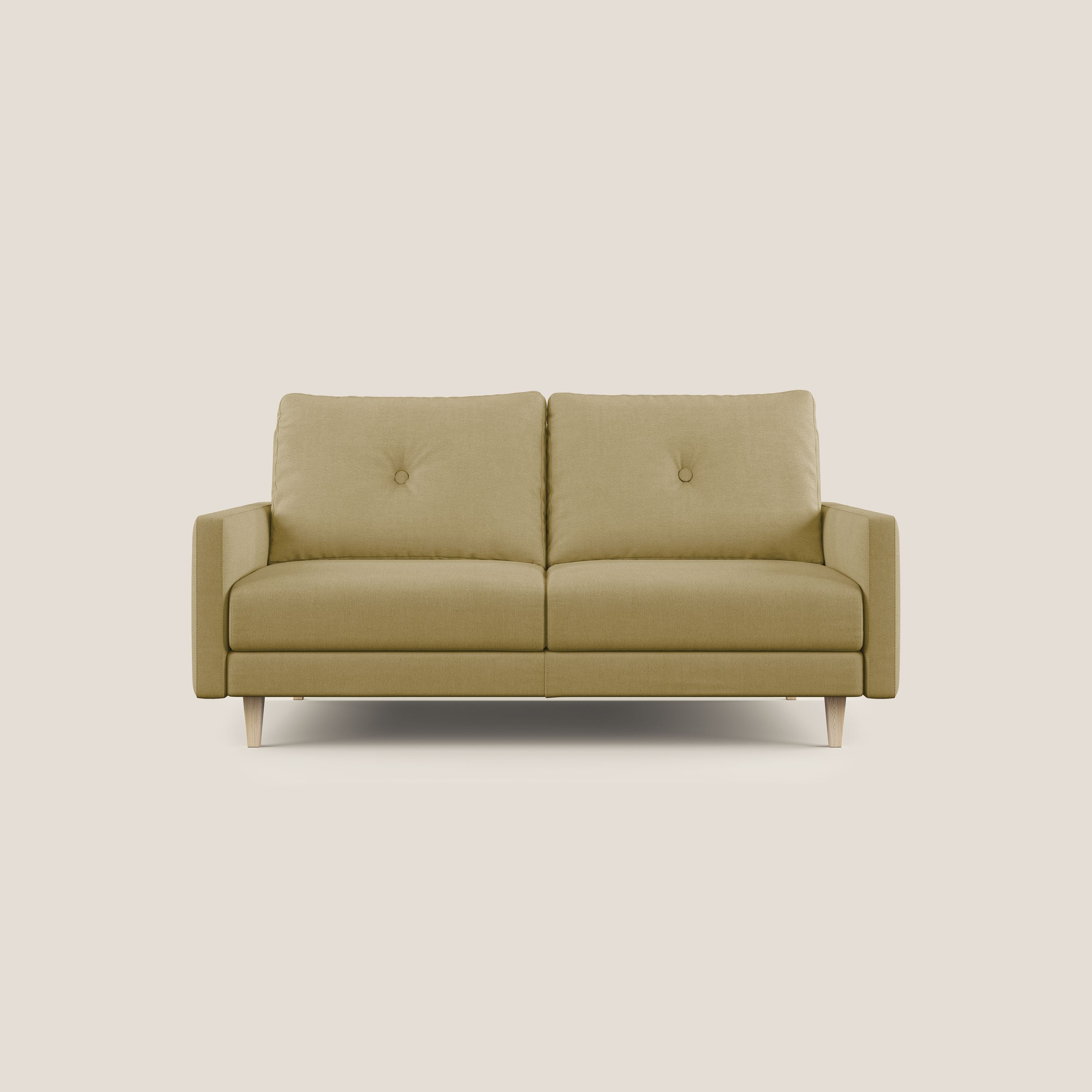 Matisse divano con sedute allungabili e schienali in piuma d'oca in tessuto smacchiabile T17 - divani.store