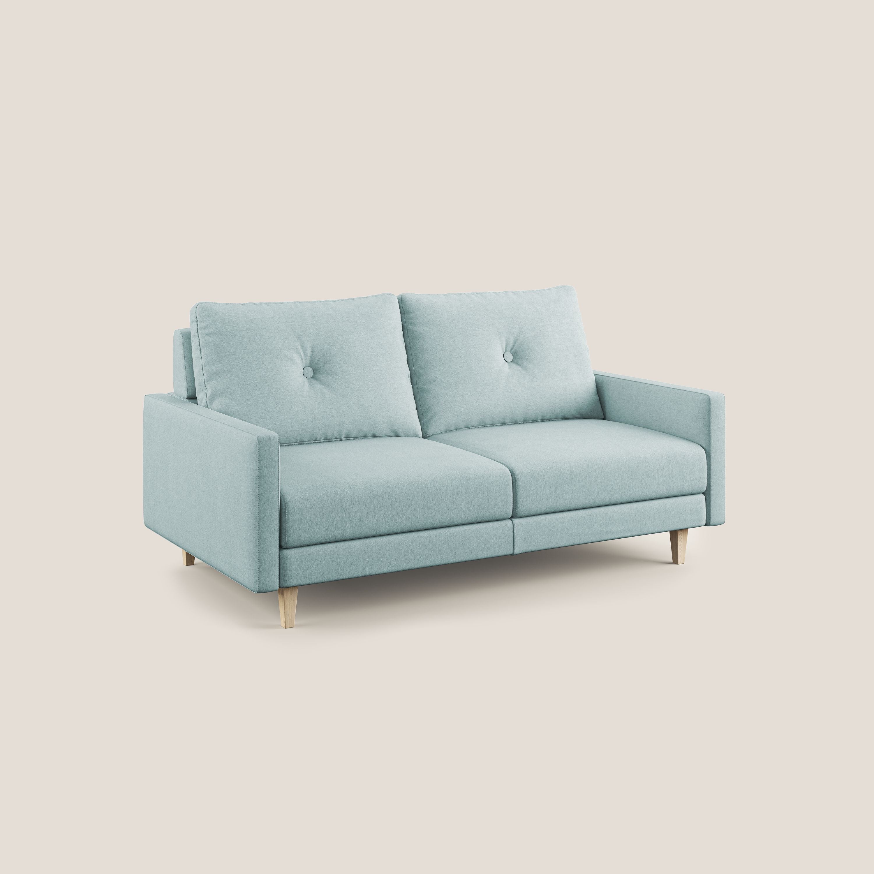 Matisse divano con sedute allungabili e schienali in piuma d'oca in tessuto smacchiabile T17 - divani.store