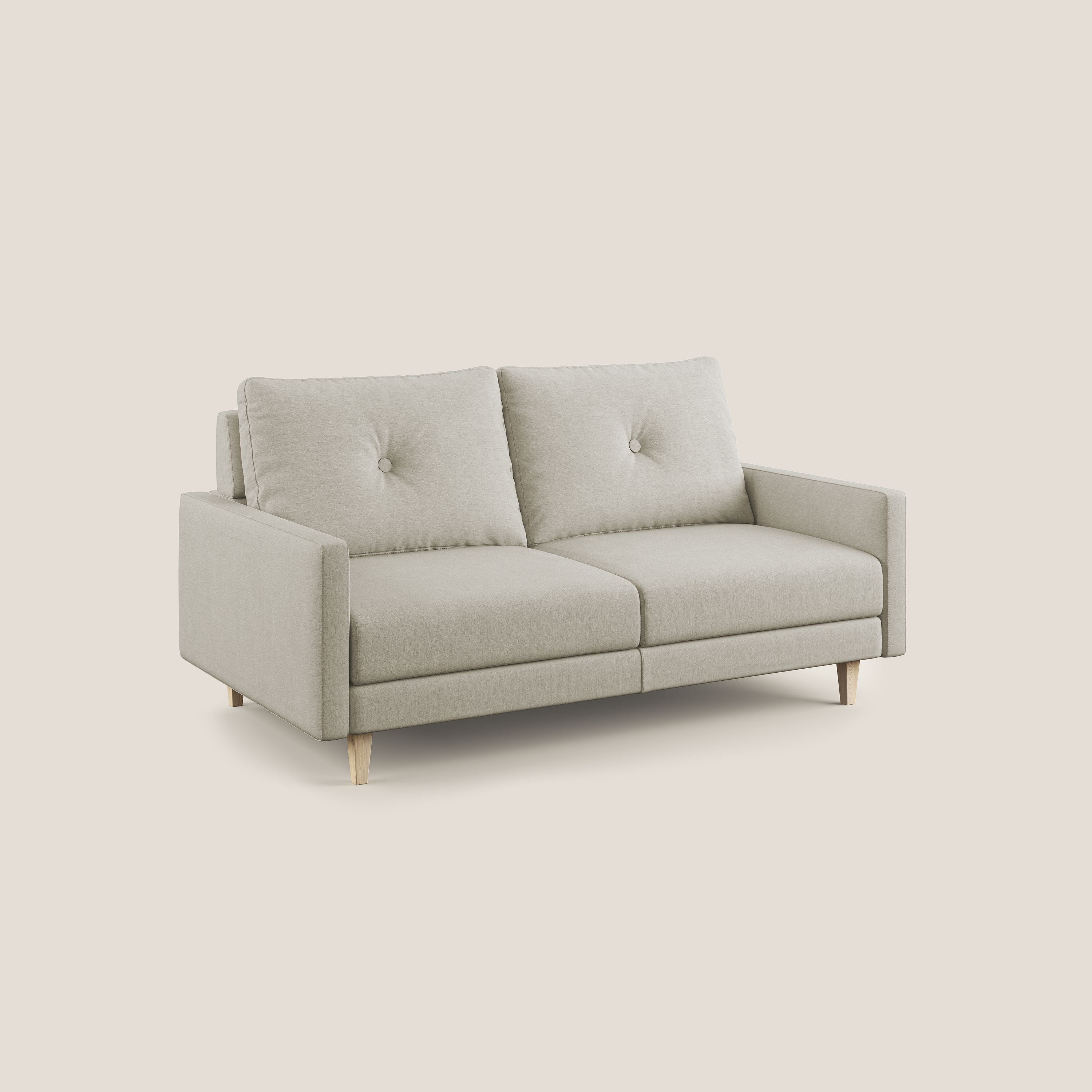 Matisse divano con sedute allungabili e schienali in piuma d'oca in tessuto smacchiabile T17 - divani.store