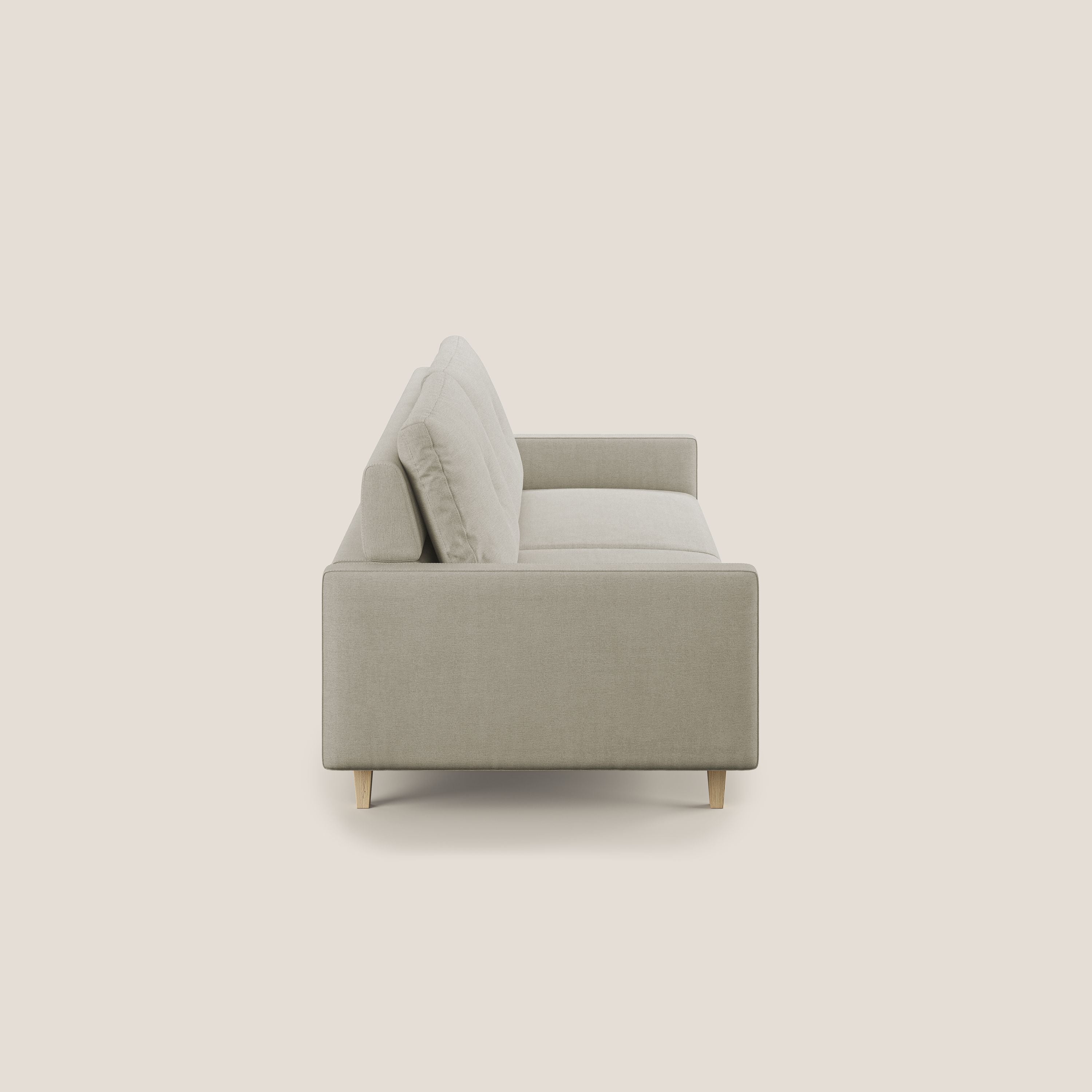 Matisse divano con sedute allungabili e schienali in piuma d'oca in tessuto smacchiabile T17 - divani.store