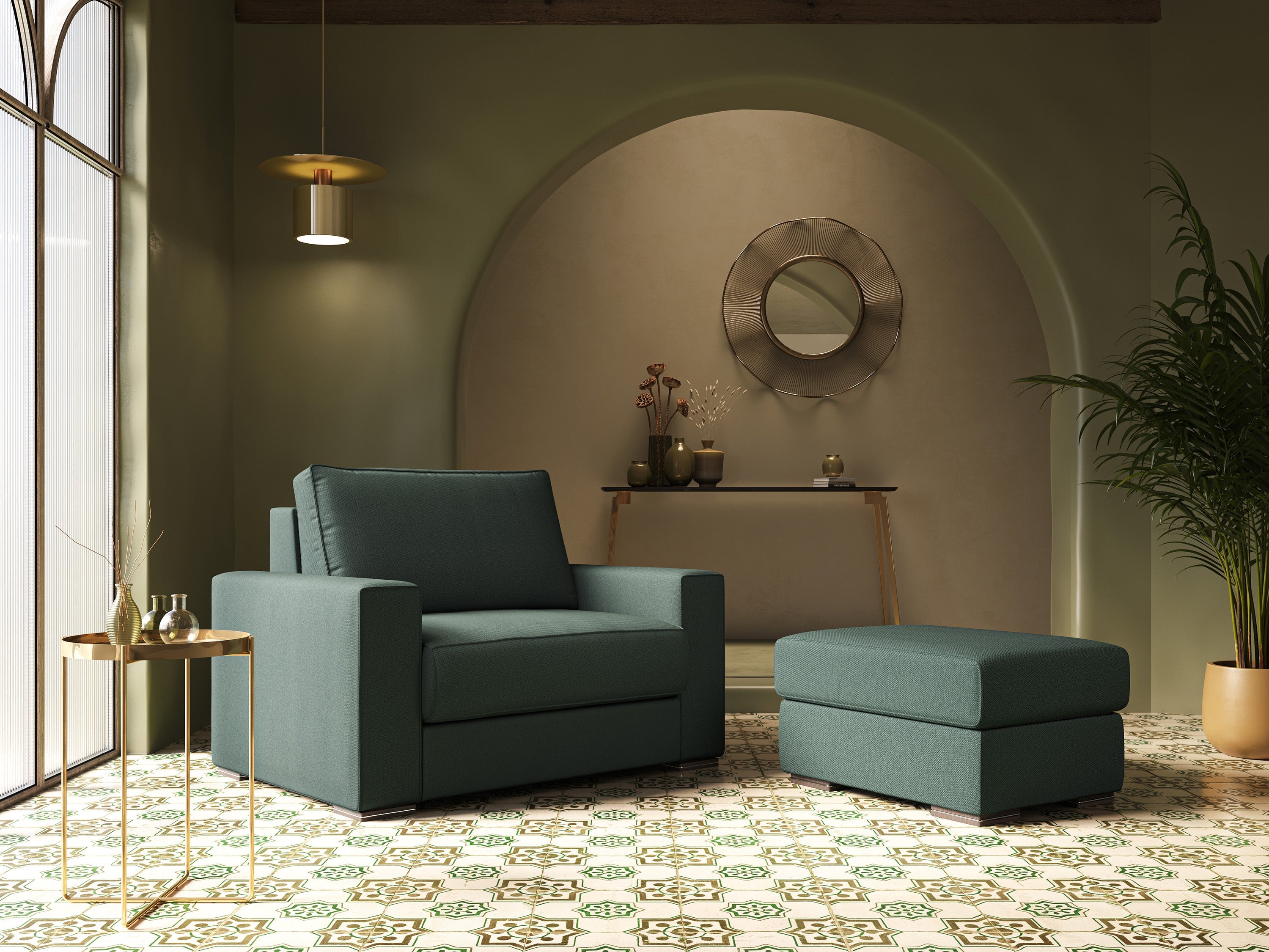 Shop online Dream poltrona letto in tessuto smacchiabile T05 carta da zucchero - divani.store