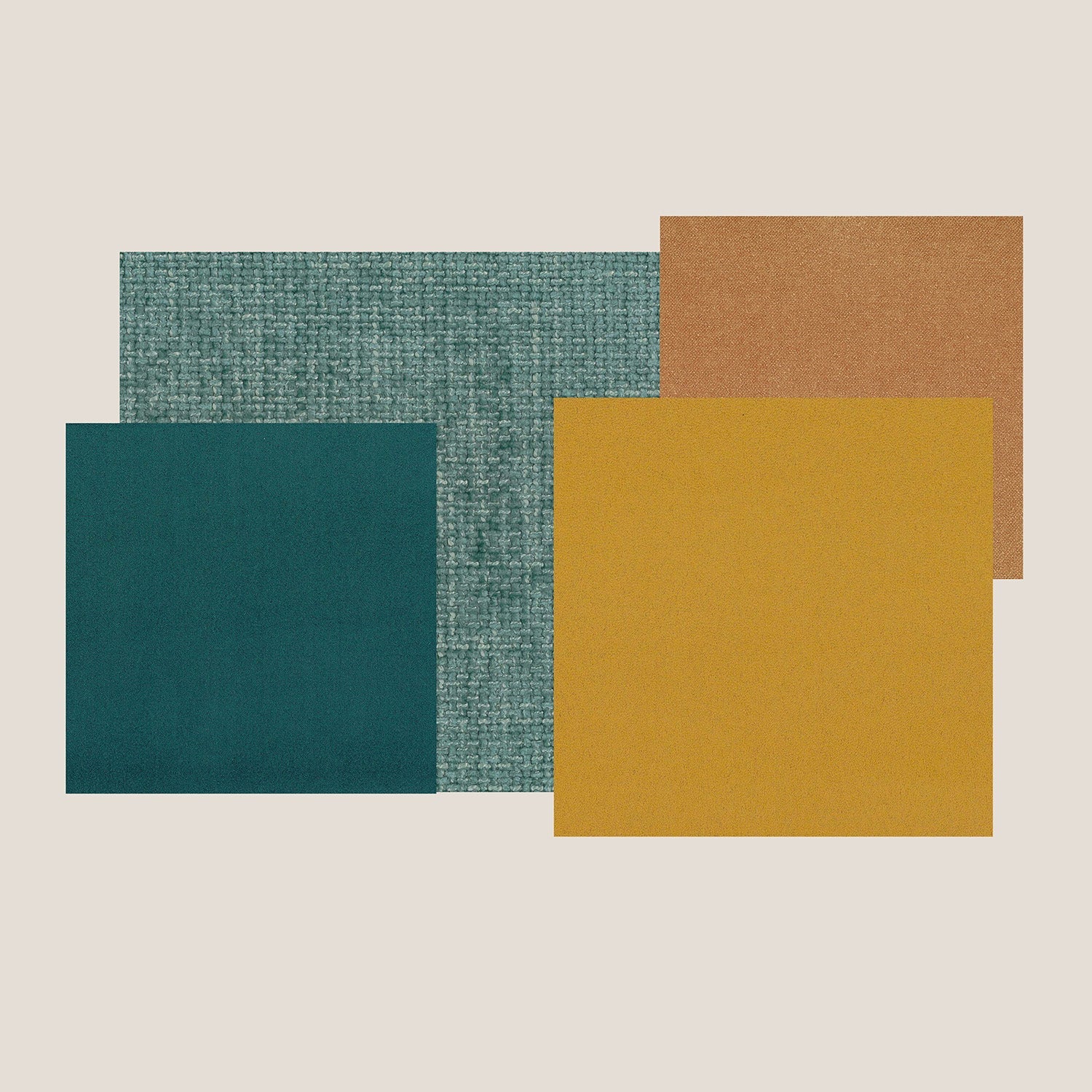 Rebus letto imbottito dal design moderno con piedi trasparenti in plexiglass petrolio - divani.store