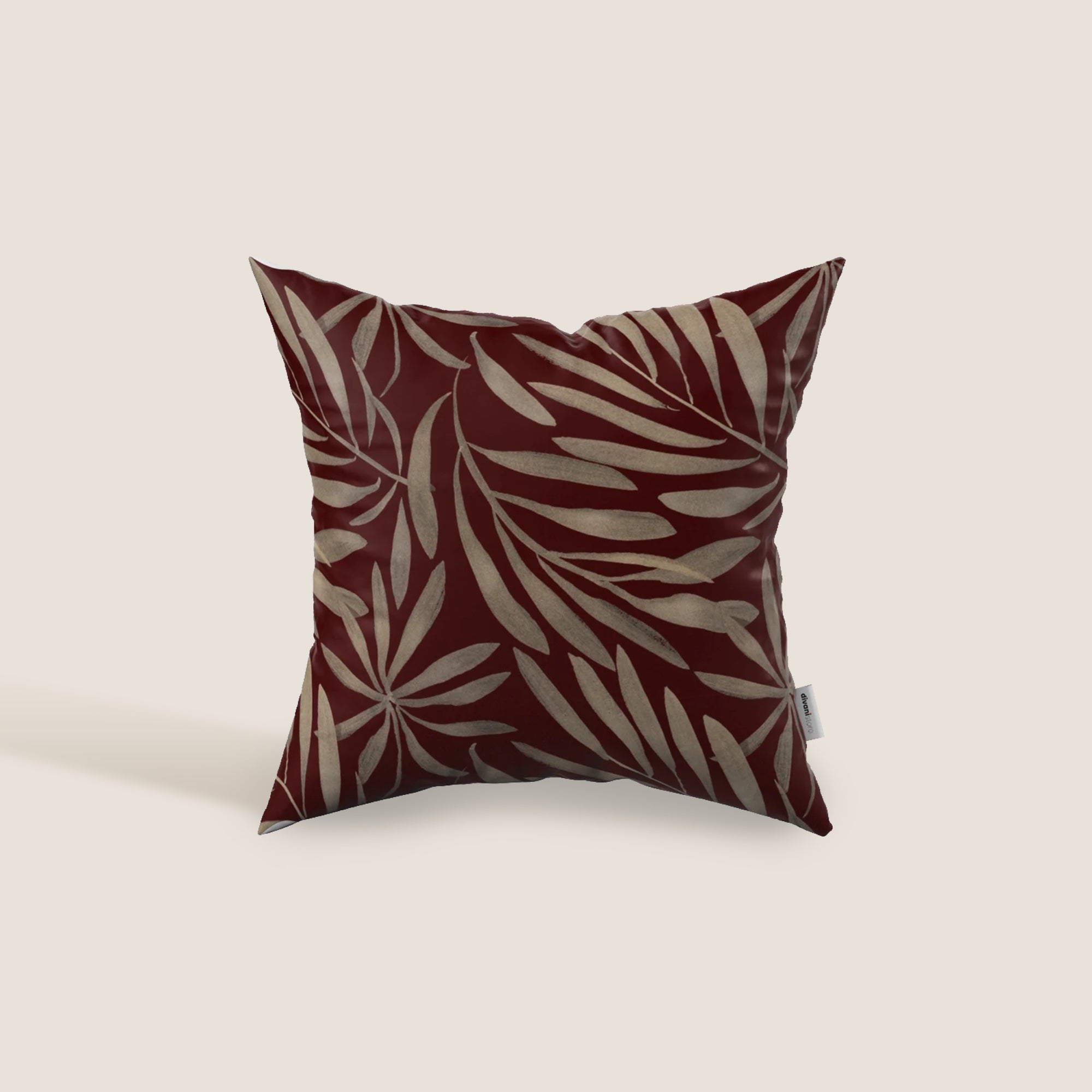 Nature cuscini in velluto Impermeabile disponibile in varie colorazioni rosso - divani.store