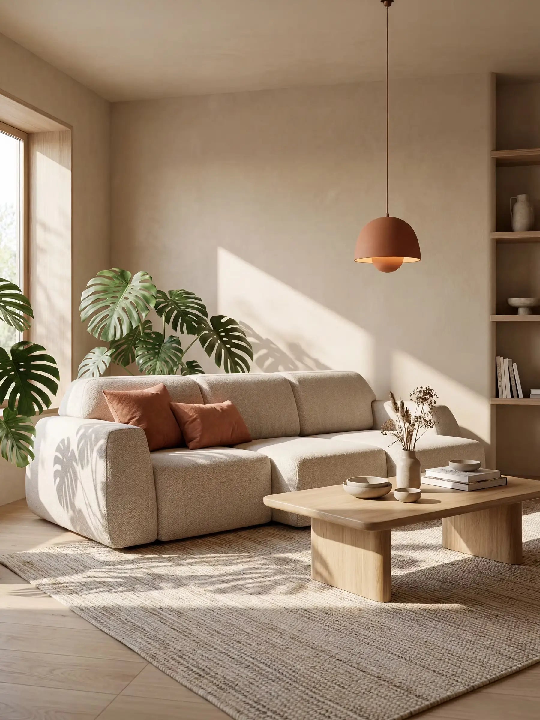 Orbit Sofa mit 3 verschiebbaren und ausziehbaren Sitzen aus schmutzabweisendem Stoff in Baumwolloptik T33