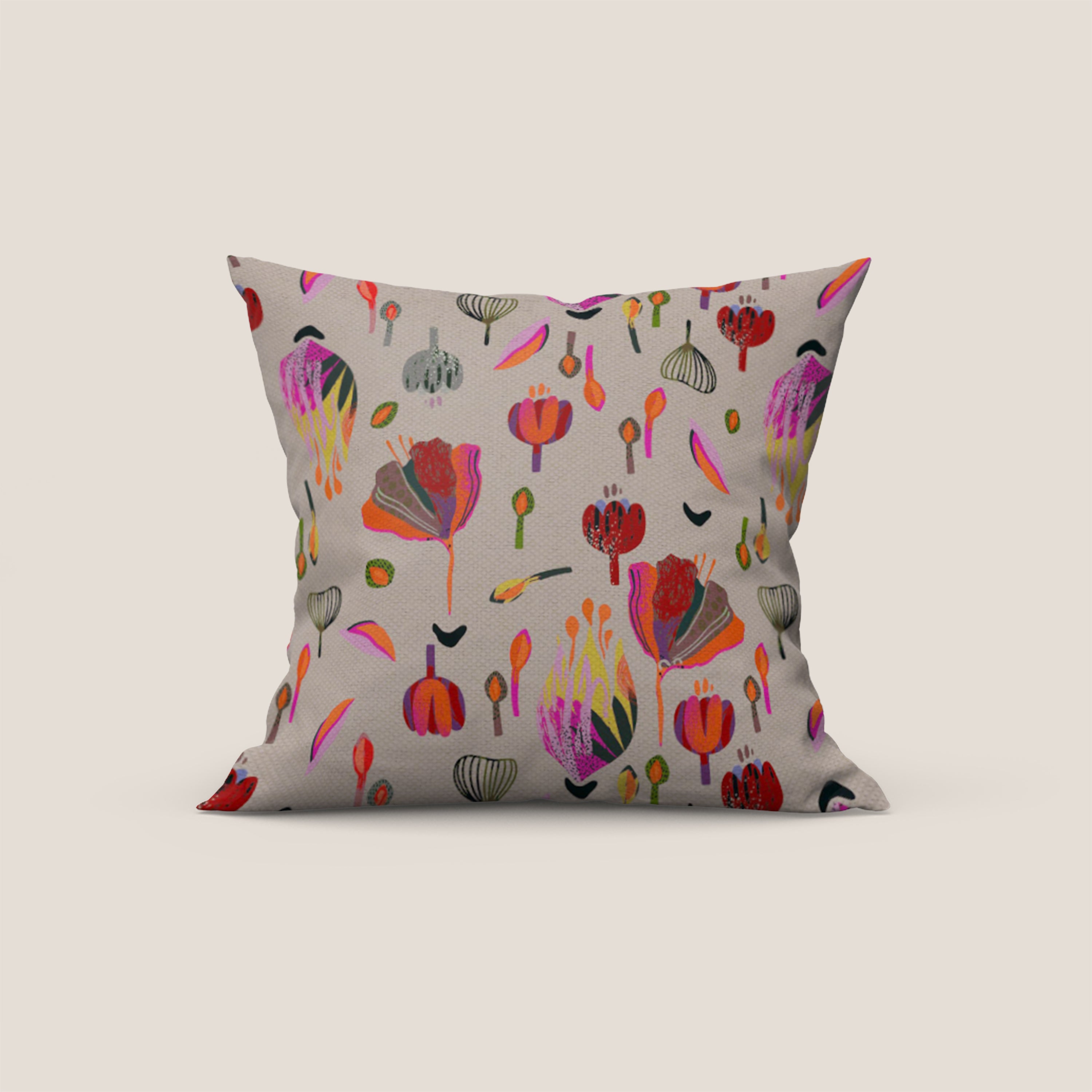 Joy collezione cuscini a fantasie multicolor in tessuto fresco cotone impermeabile - divani.store