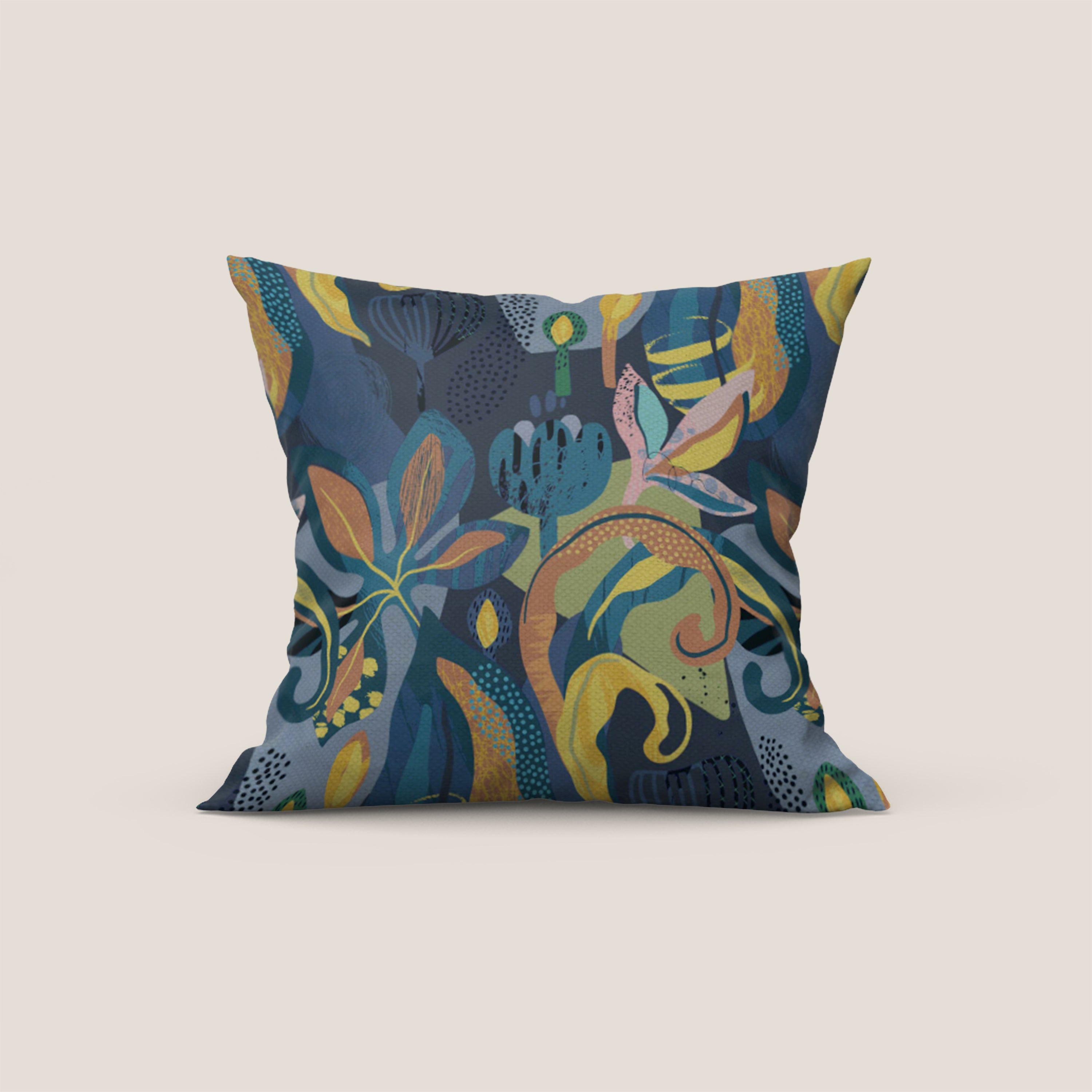 Joy collezione cuscini a fantasie multicolor in tessuto fresco cotone impermeabile - divani.store