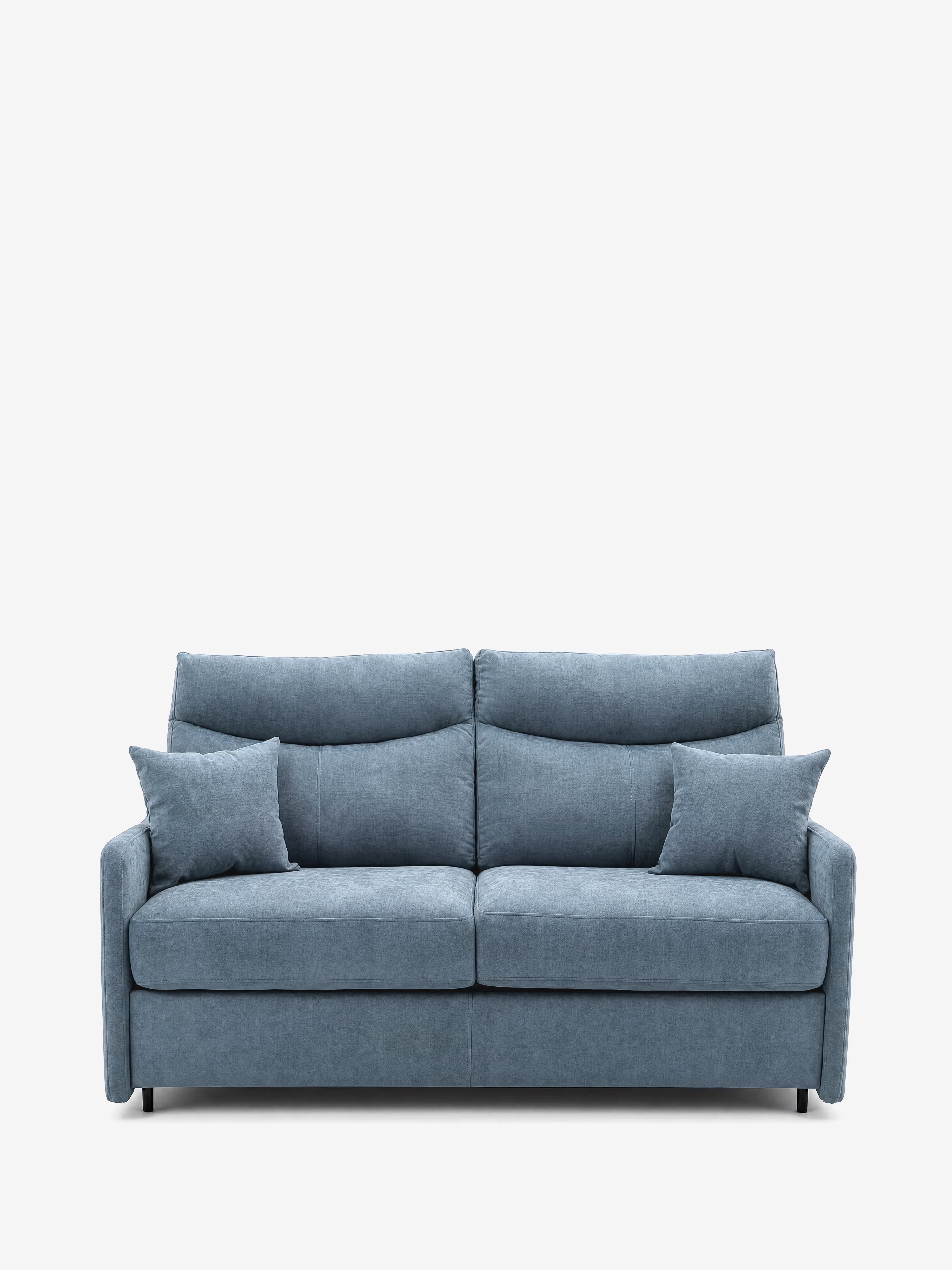 Lodovico Schlafsofa 3-Sitzer mit Matratze HOCH 20 cm aus schmutzabweisendem, Oeko-Tex-zertifiziertem Stoff