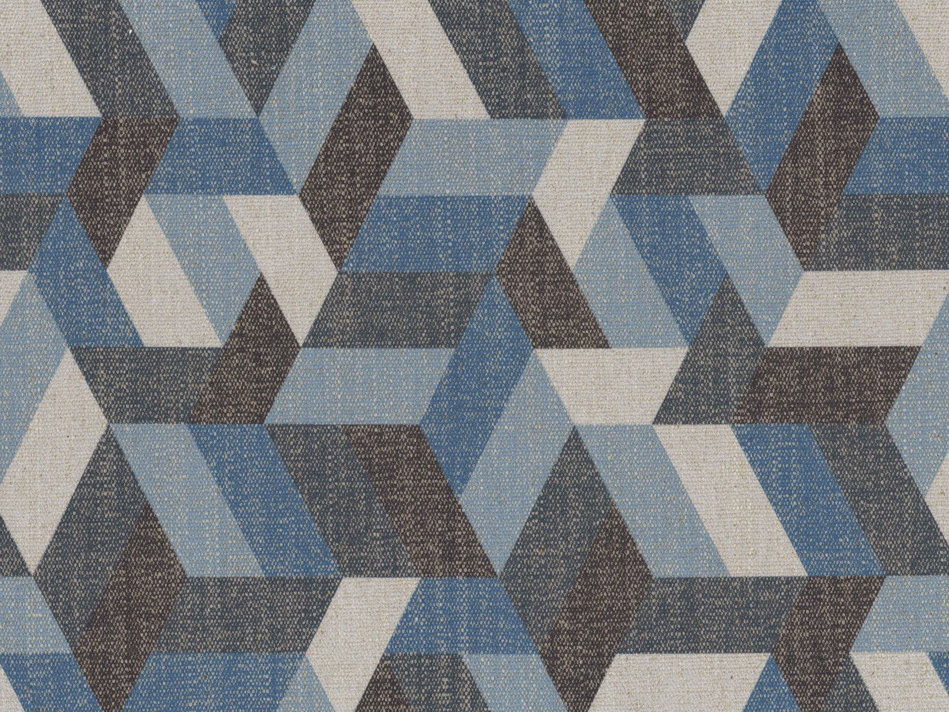 Unreal cuscini a fantasia geometriche in tessuto idrorepellente disponibile in diverse colorazioni blu - divani.store