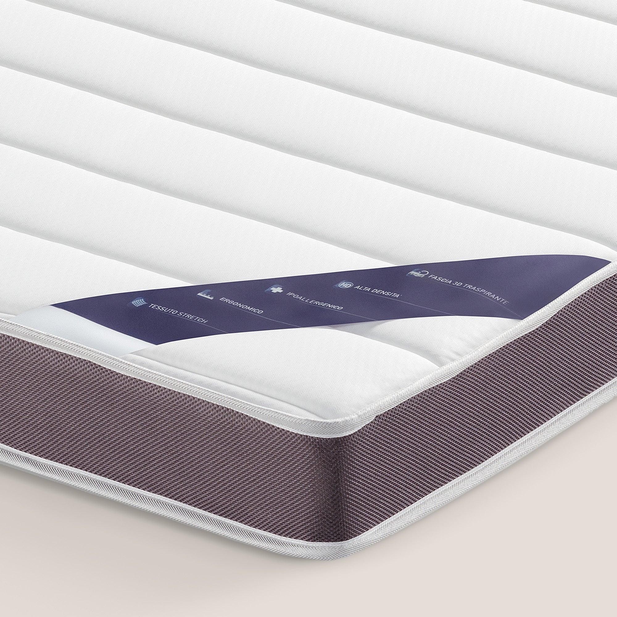 Poltex materasso ad alta densità alto 14 cm per divano letto a ribalta - divani.store