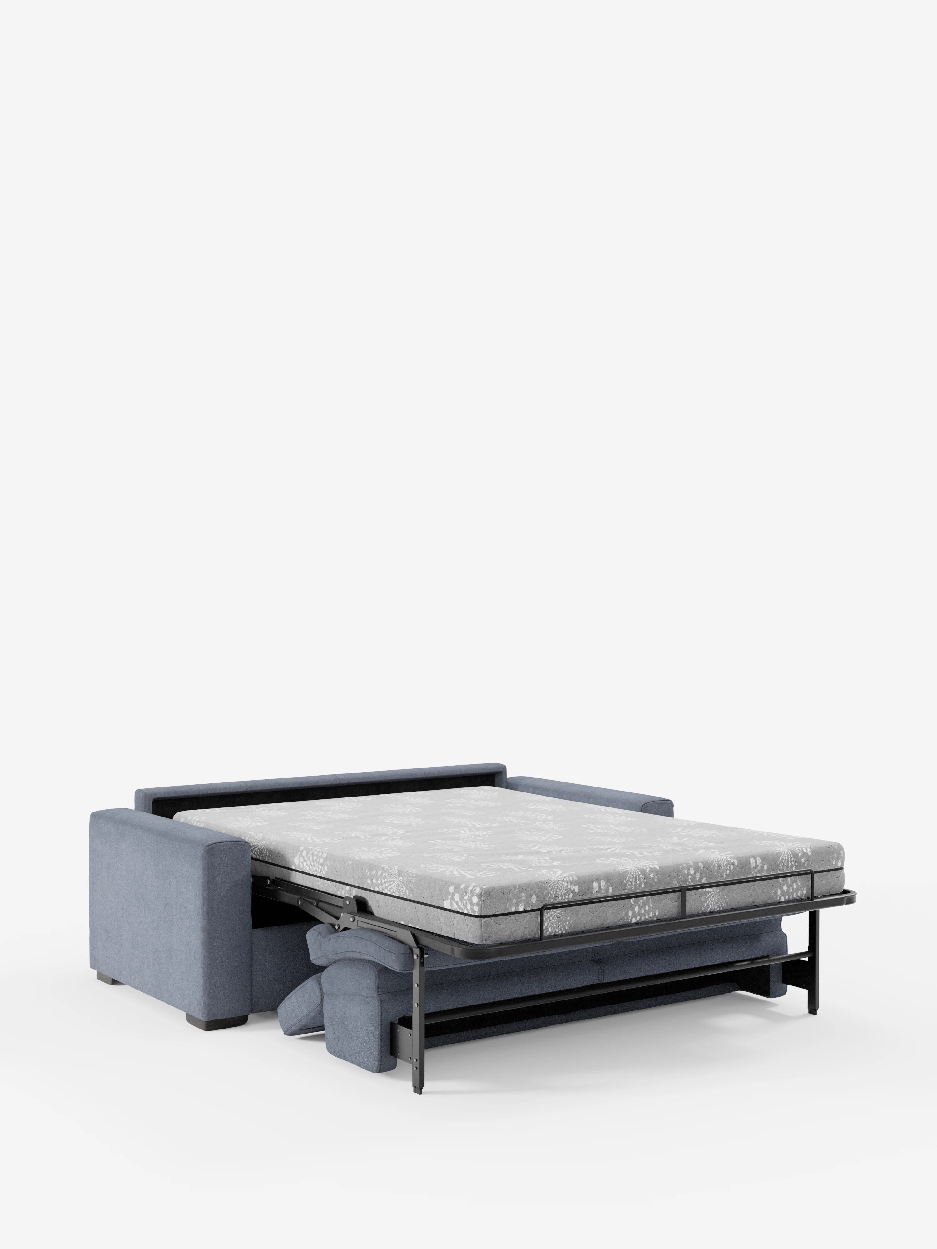 Maximus Schlafsofa 3-Sitzer und Matratze HOCH 20 cm – verstellbare Kopfstützen aus fleckenabweisendem Oeko-Tex-Stoff