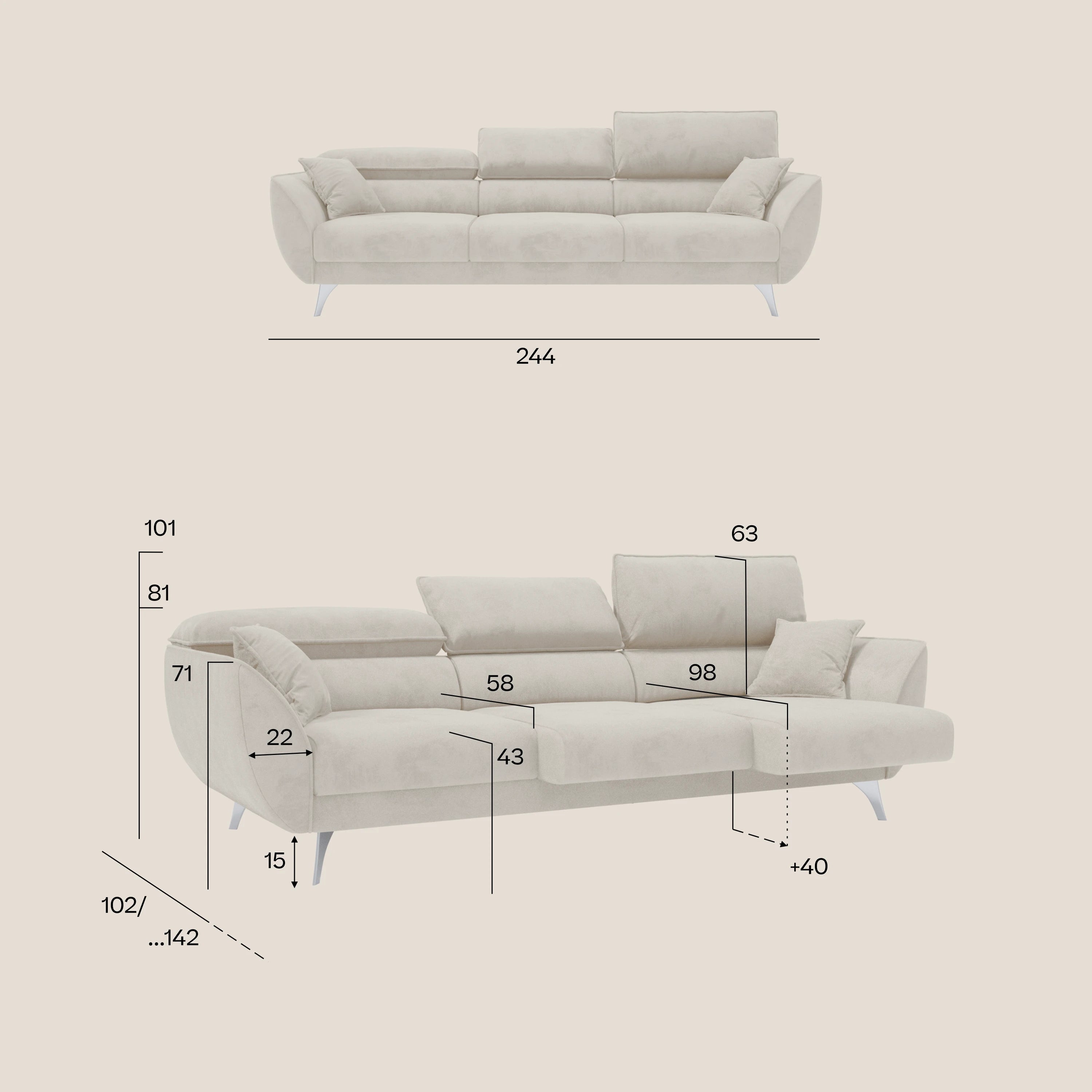 MICHELANGELO T30 BURRO -