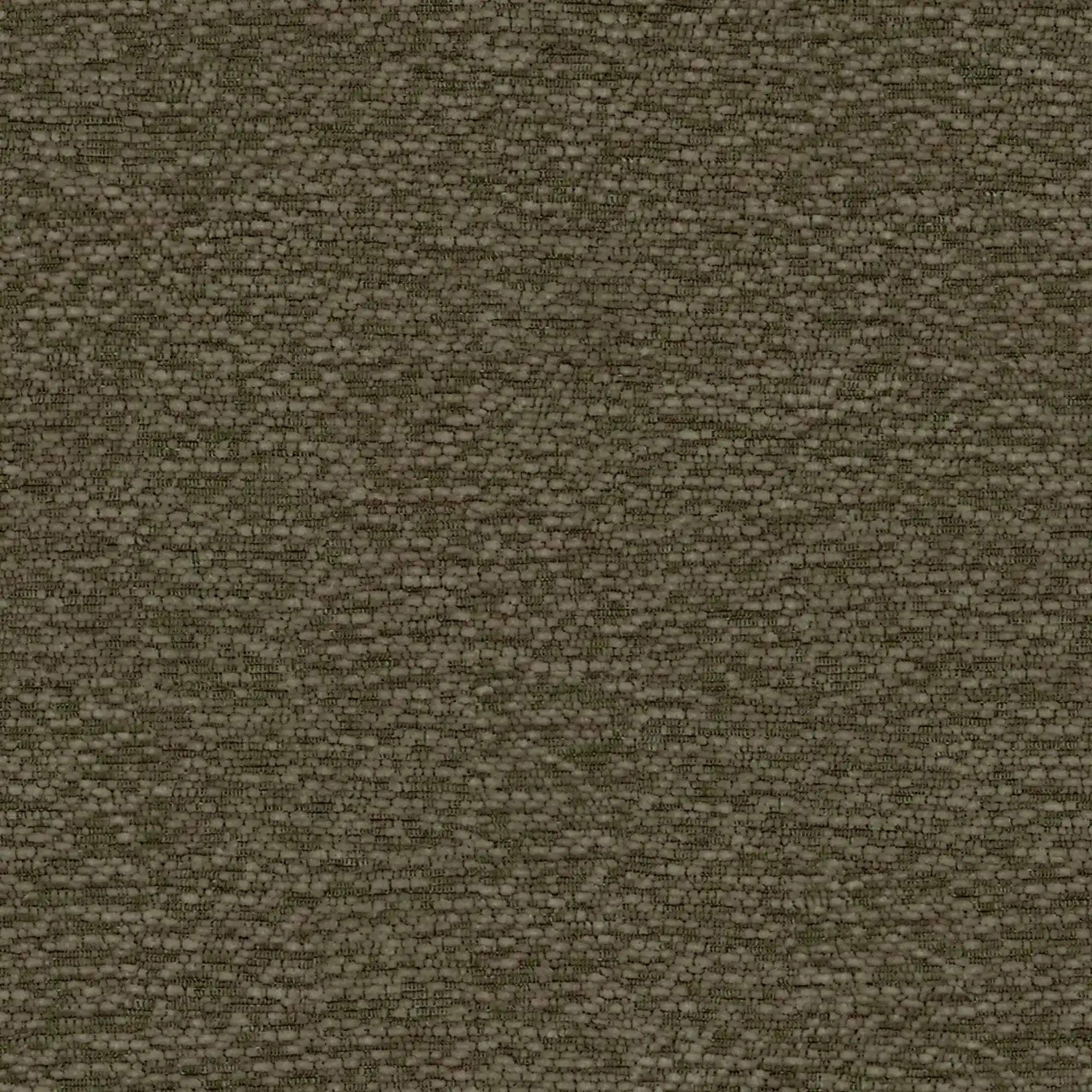 Un primo piano del tessuto certificato Oeko-Tex® del modello ZAYRON di Letti.store ne mette in risalto la superficie marrone testurizzata e la trama fitta. Le sottili variazioni di colore conferiscono profondità a questo moderno letto imbottito con contenitore e cuscini regolabili.