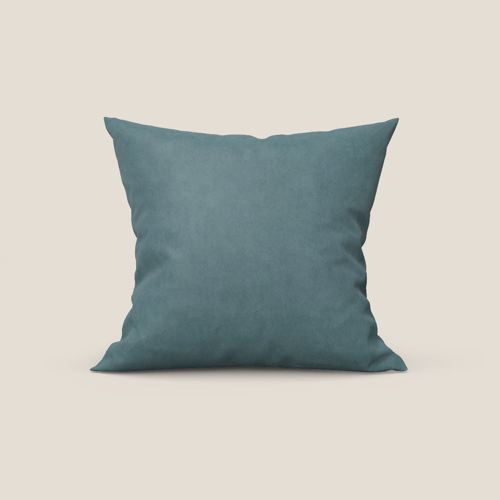 Rotterdam cuscino disponibile in diversi colori realizzato in microfibra effetto velluto raso impermeabile T09 carta da zucchero - divani.store