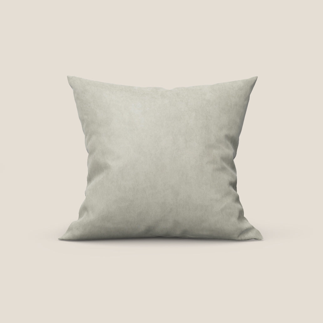 Rotterdam cuscino disponibile in diversi colori realizzato in microfibra effetto velluto raso impermeabile T09 panna - divani.store