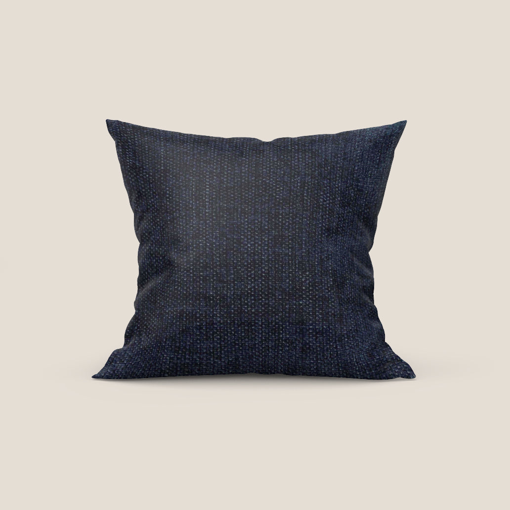 Miami cuscino disponibile in diversi colori realizzato in morbido tessuto impermeabile T14 blu - divani.store