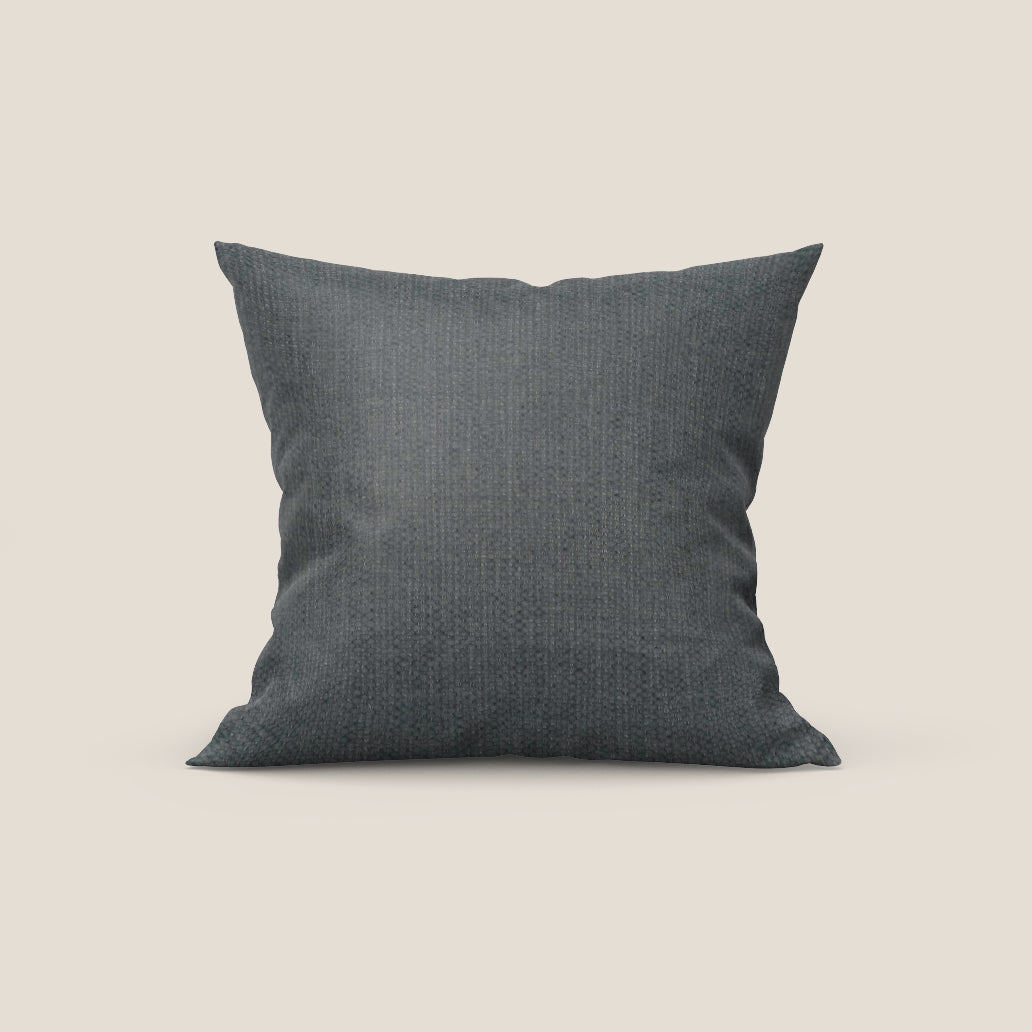 Miami cuscino disponibile in diversi colori realizzato in morbido tessuto impermeabile T14 grigio - divani.store