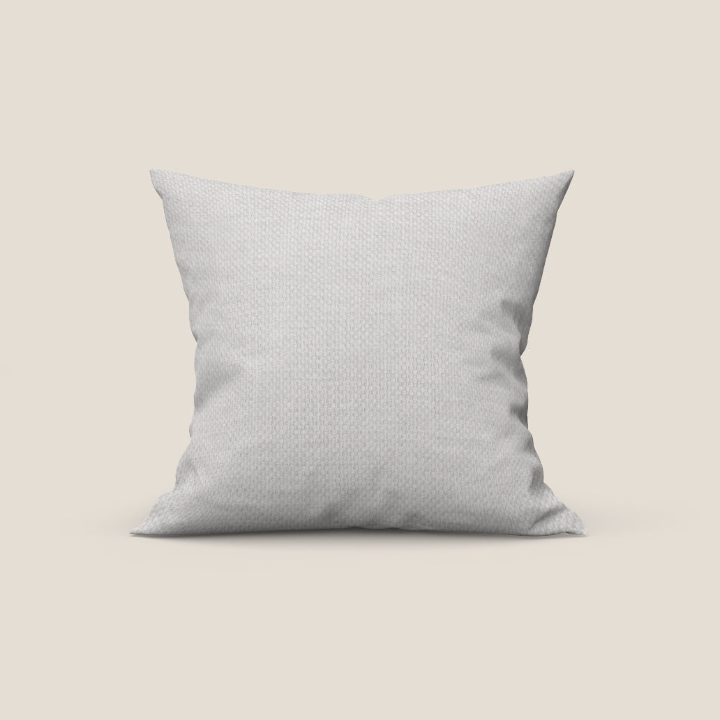 Tauro cuscino disponibile in diversi colori in tessuto misto cotone smacchiabile T18 bianco - divani.store