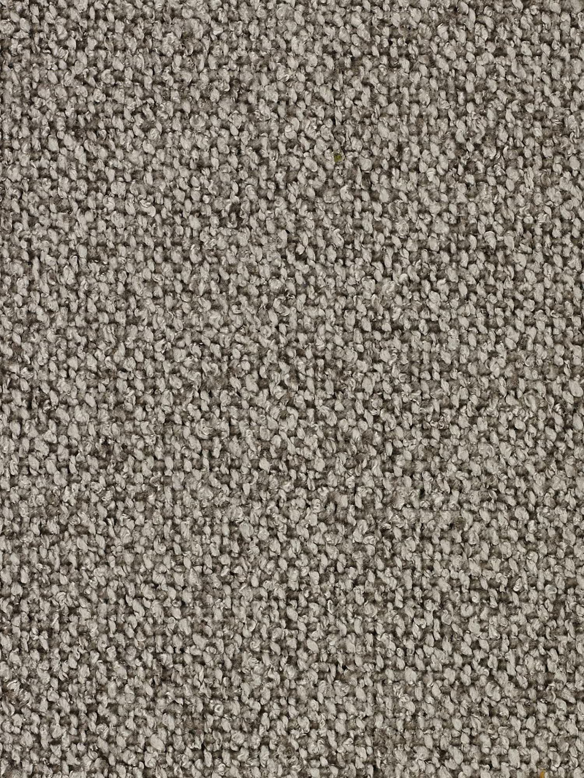 Primo piano di un tappeto beige e grigio dalla trama ruvida, con fibre a cappio fitto che creano una superficie uniforme e irregolare. La trama fitta e robusta presenta sottili giochi di luci e ombre che conferiscono maggiore profondità. Questo look neutro si abbina magnificamente al divano Nimbus a 3 posti modulare e componibile da 250 cm di Divani.Store — un divano facilmente sfoderabile in tessuto effetto cotone antimacchia (t33) — rendendolo una scelta versatile per diversi tipi di interni.