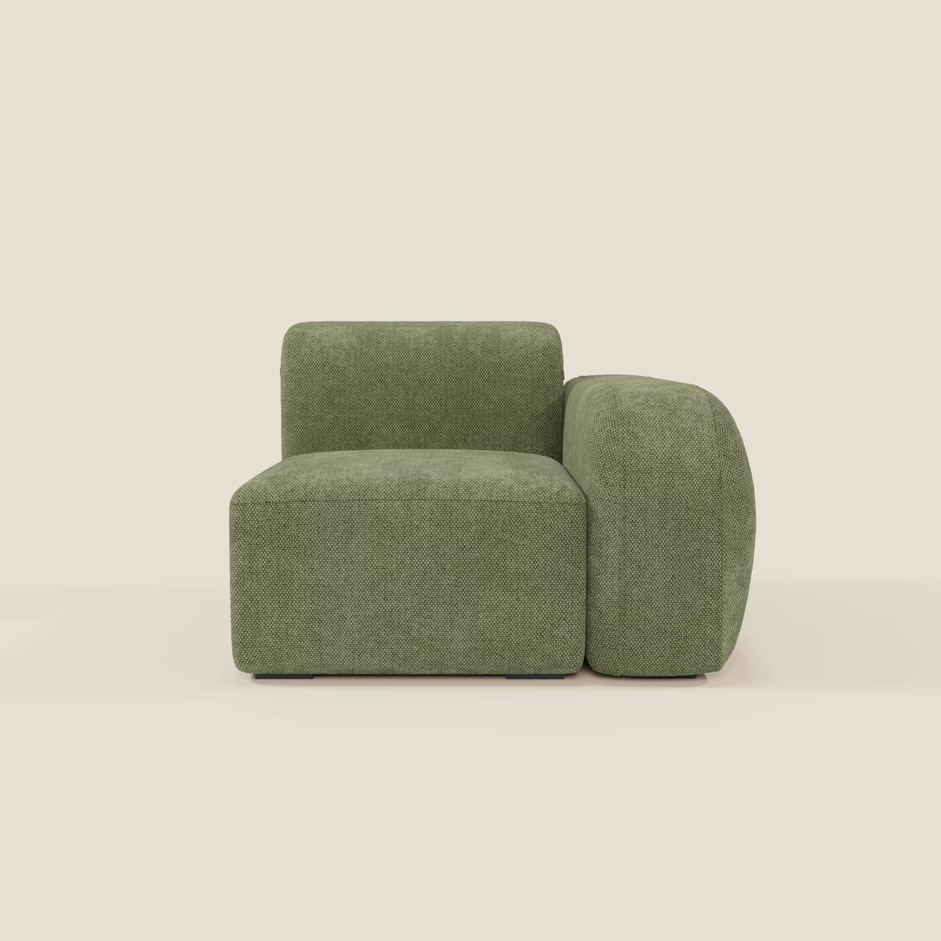 BonBon Endmodul 105 cm links oder rechts – Edition „Grande Fratello“ moosgrun