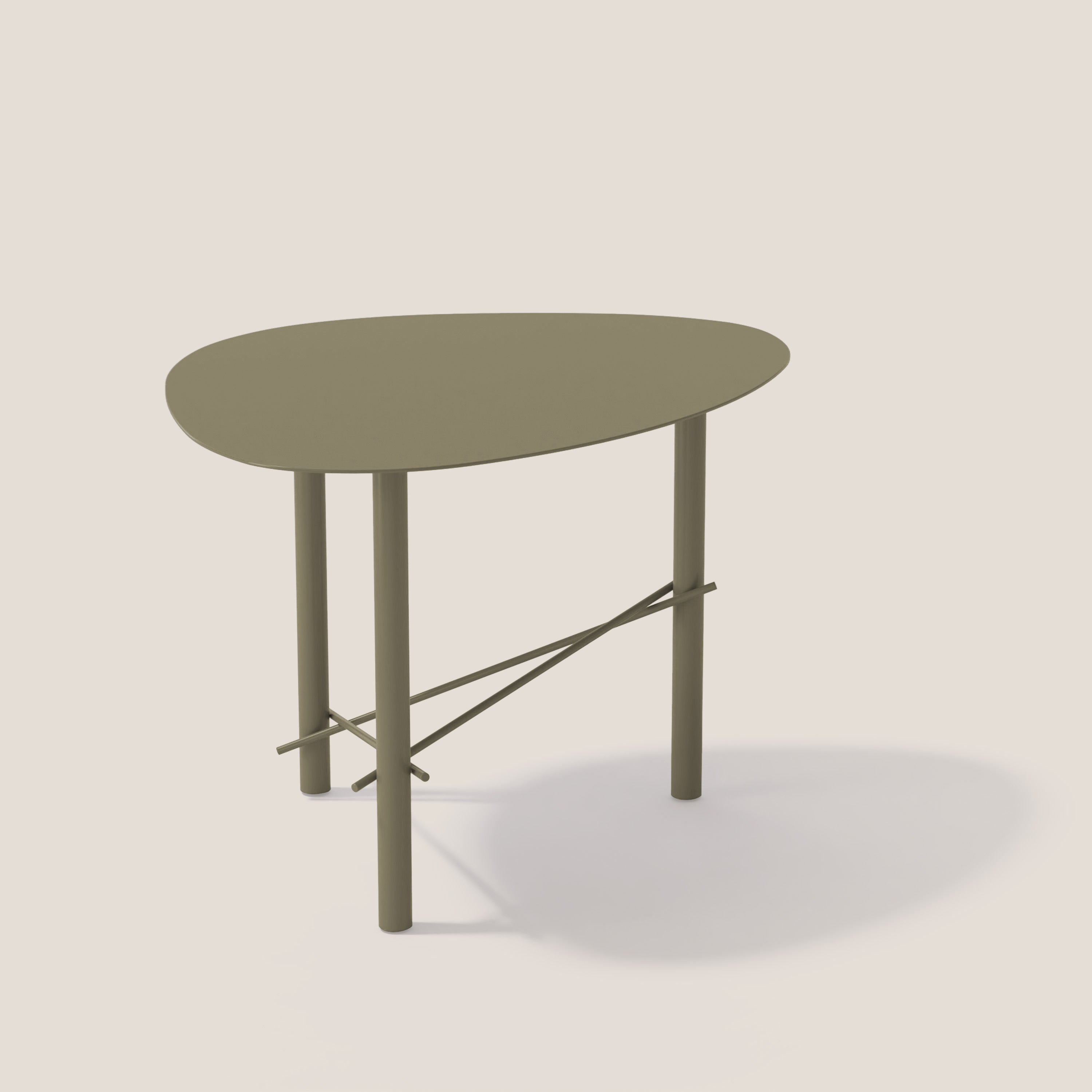 Cookie alto tavolino da salotto in metallo - divani.store