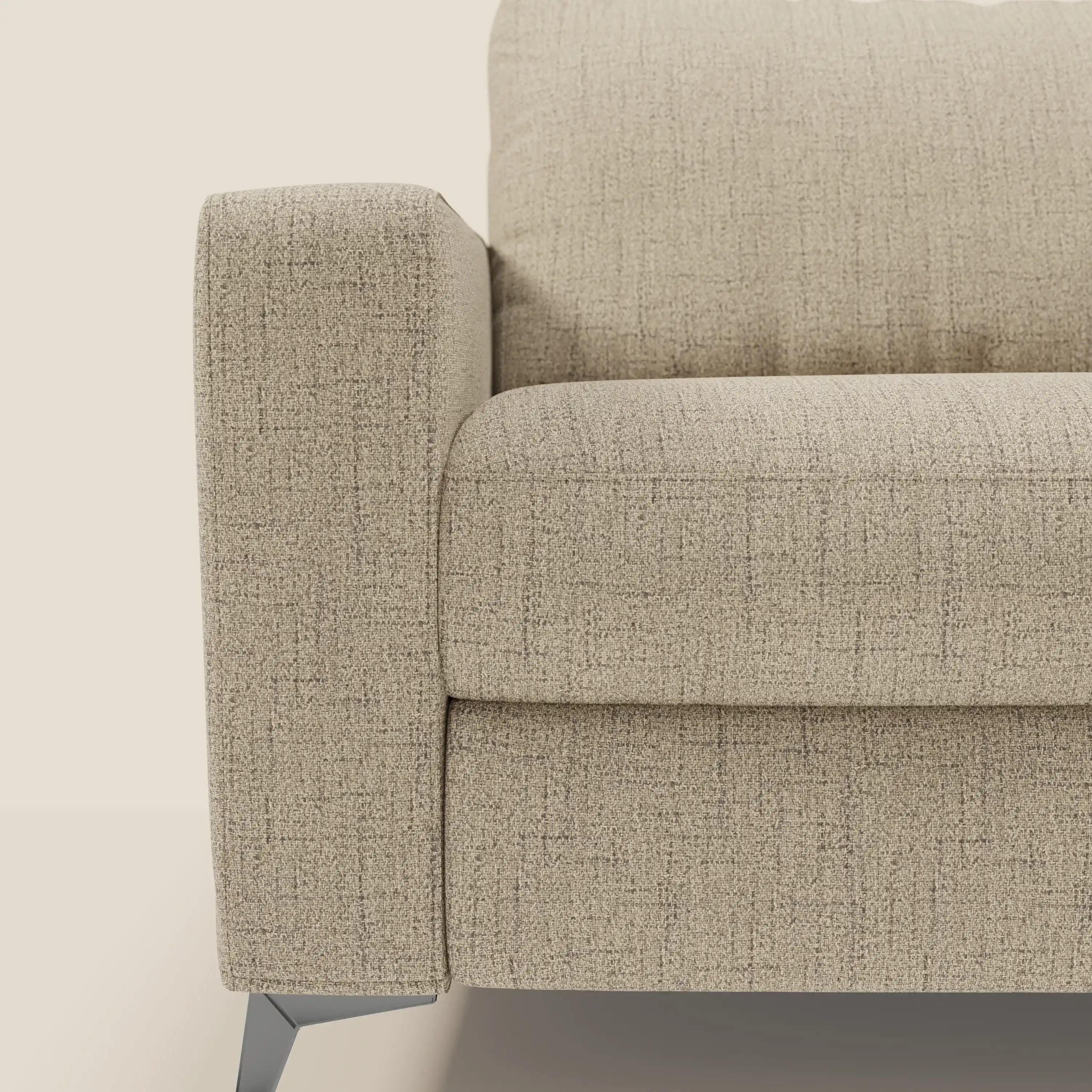 Alaya Schlafsofa mit weichen Kissen aus wasserfestem Stoff T03 beige