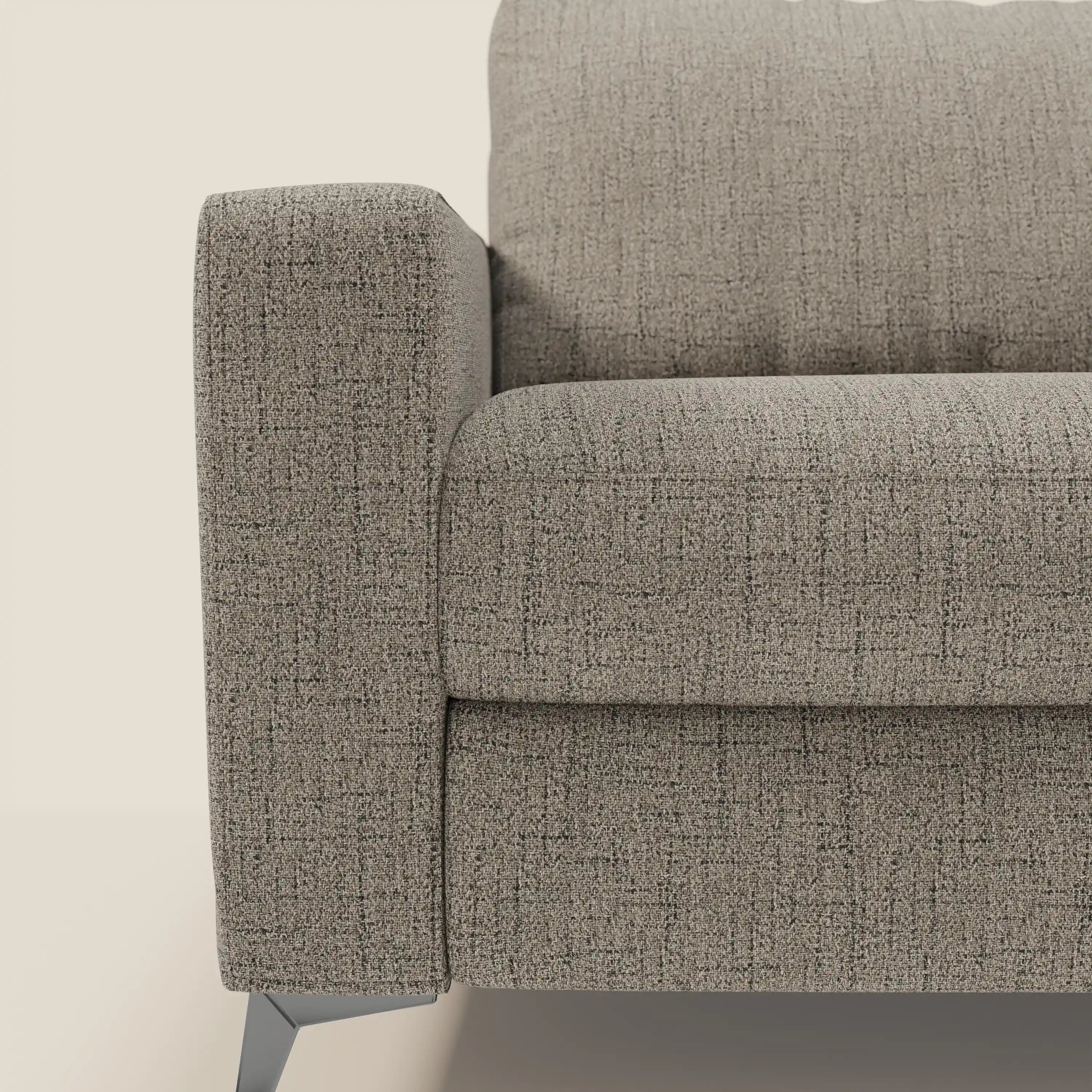 Alaya Schlafsofa mit weichen Kissen aus wasserfestem Stoff T03 taupe