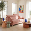 Sole divano letto matrimoniale design compatto - poggiatesta reclinabili e 100% sfoderabile in tessuto smacchiabile T23 - divani.store