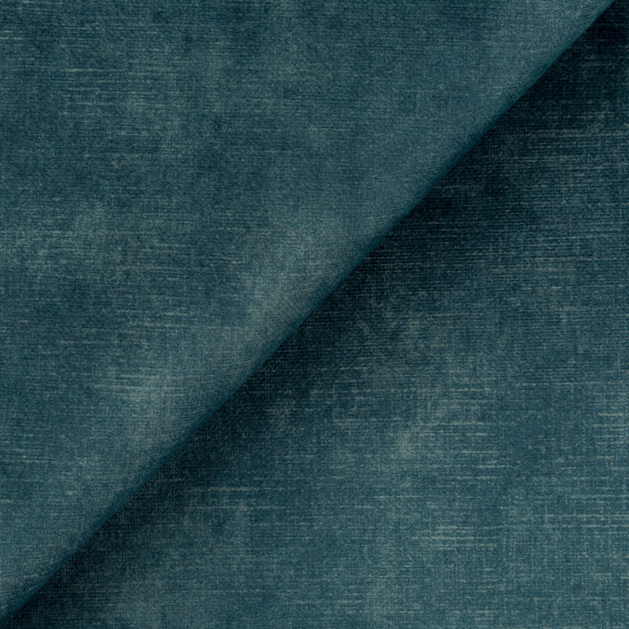 Lebron Divano letto angolare con penisola in velluto morbido T01 petrolio - divani.store