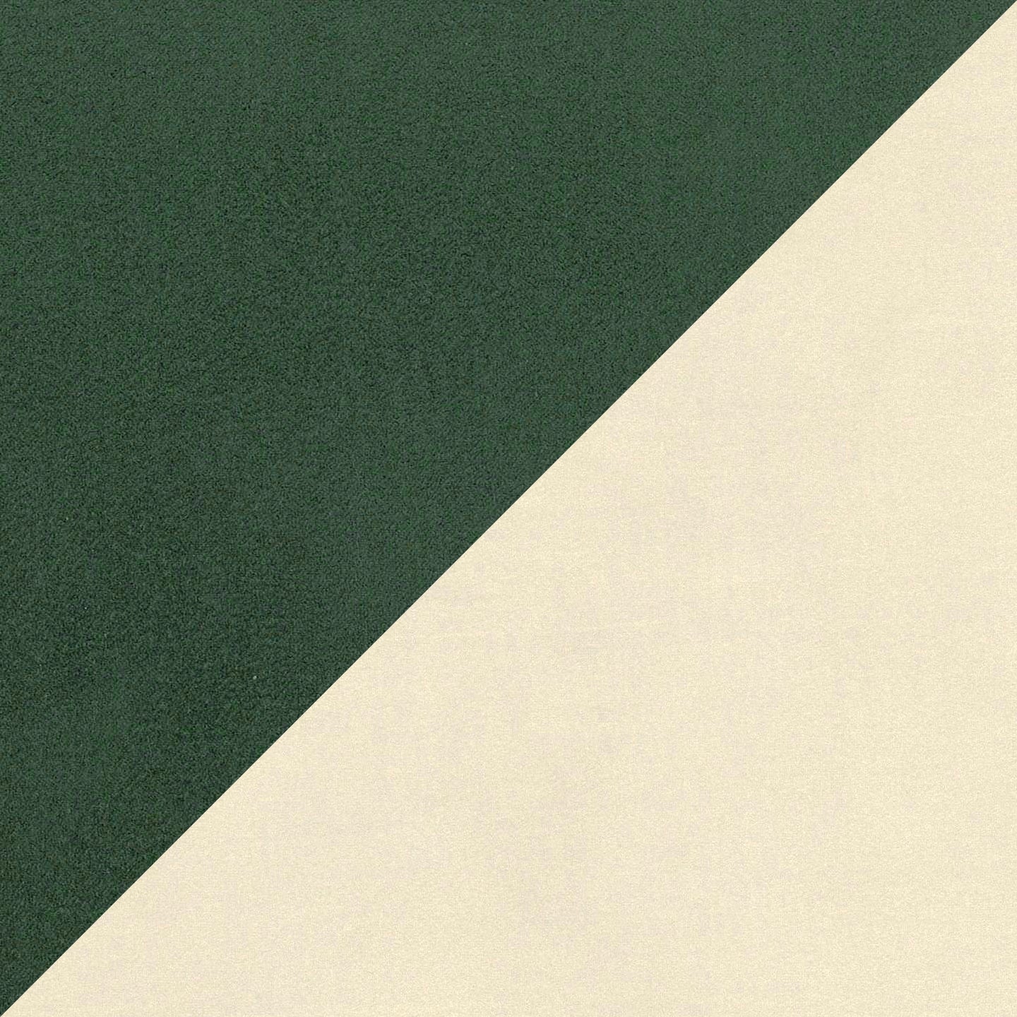 Tommy Divano relax bicolore con schienali traslanti in microfibra smacchiabile T11 verde - panna - divani.store