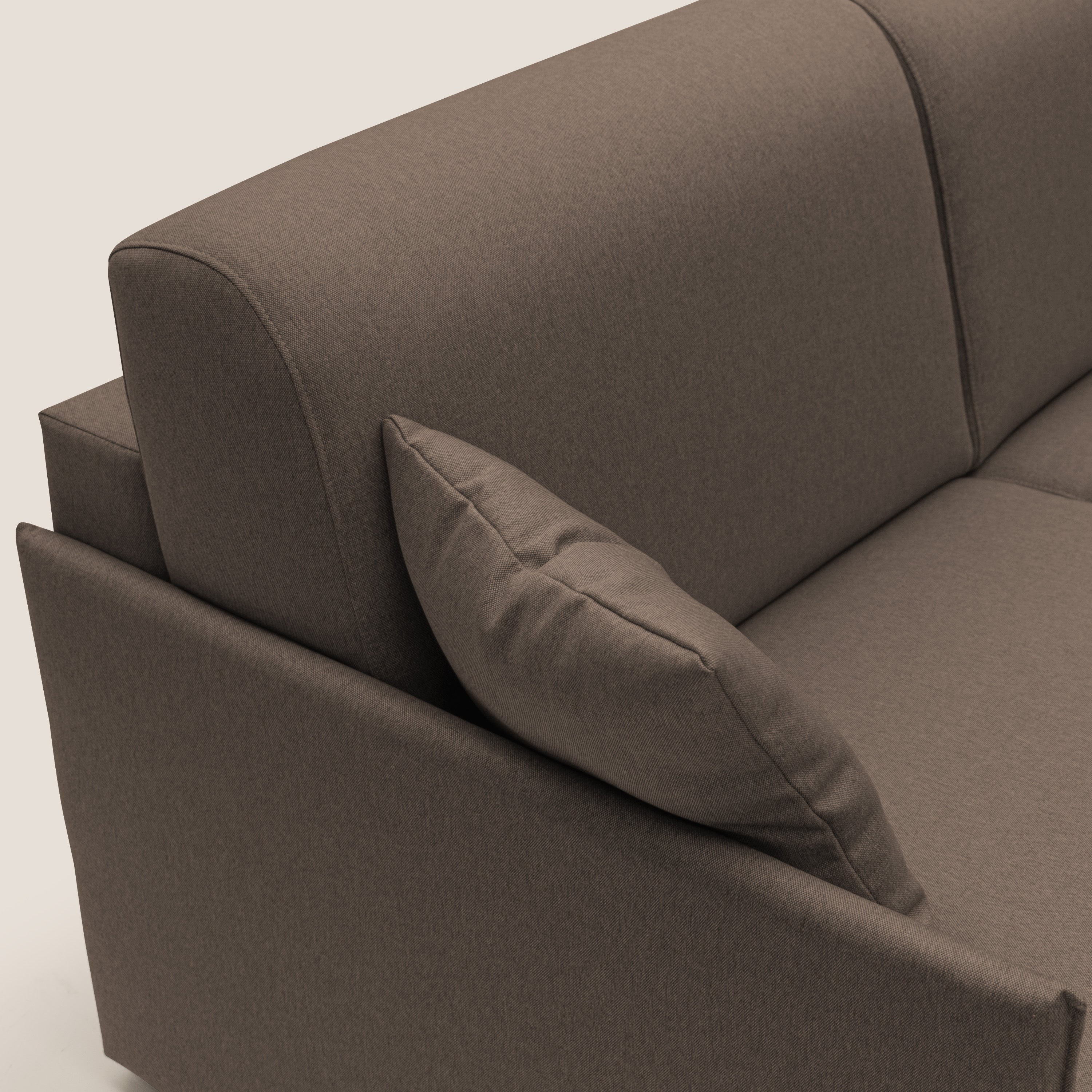 Evans Divano letto matrimoniale in tessuto impermeabile T13 - divani.store