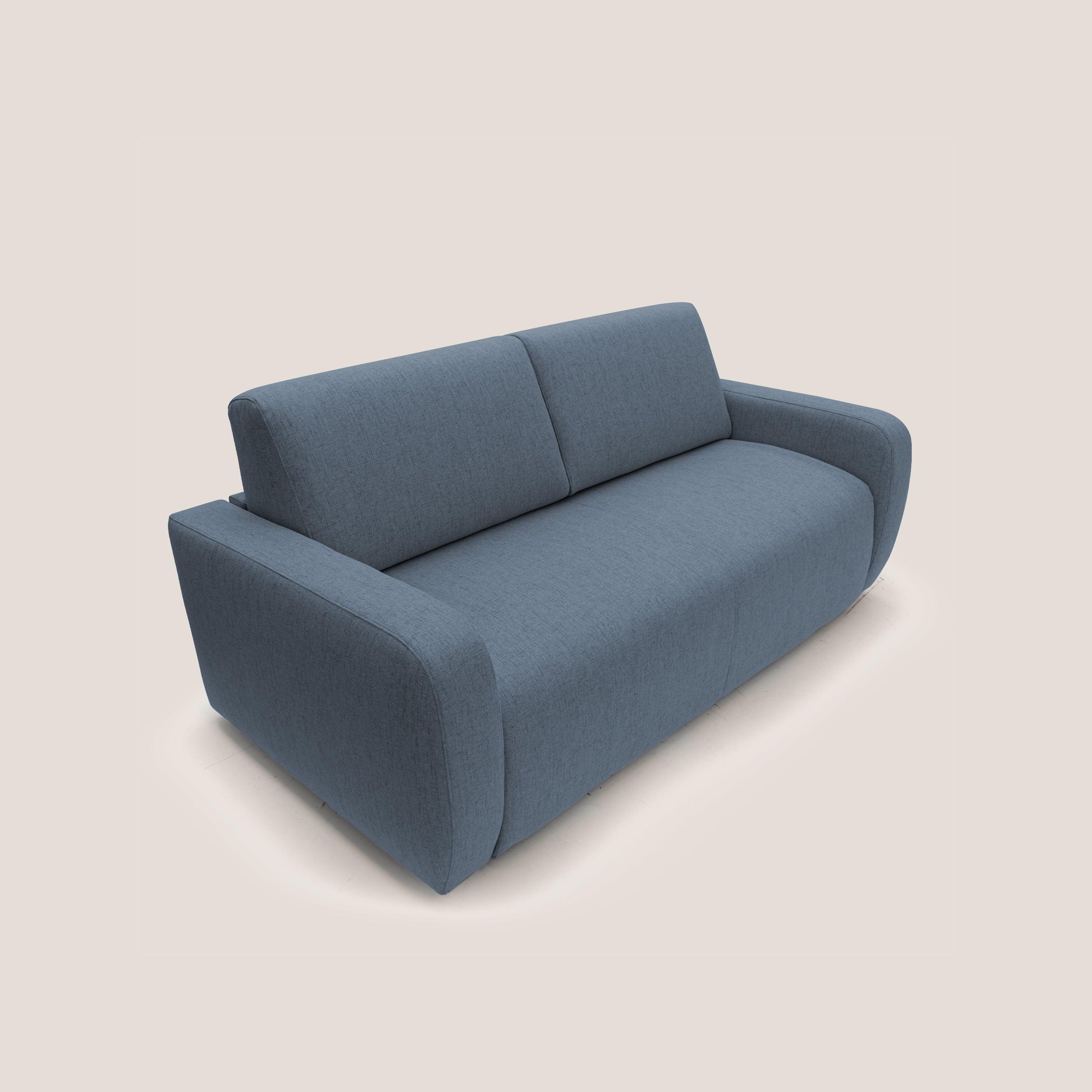 Duna Divano letto matrimoniale con materasso 20 cm in tessuto impermeabile T03 - divani.store