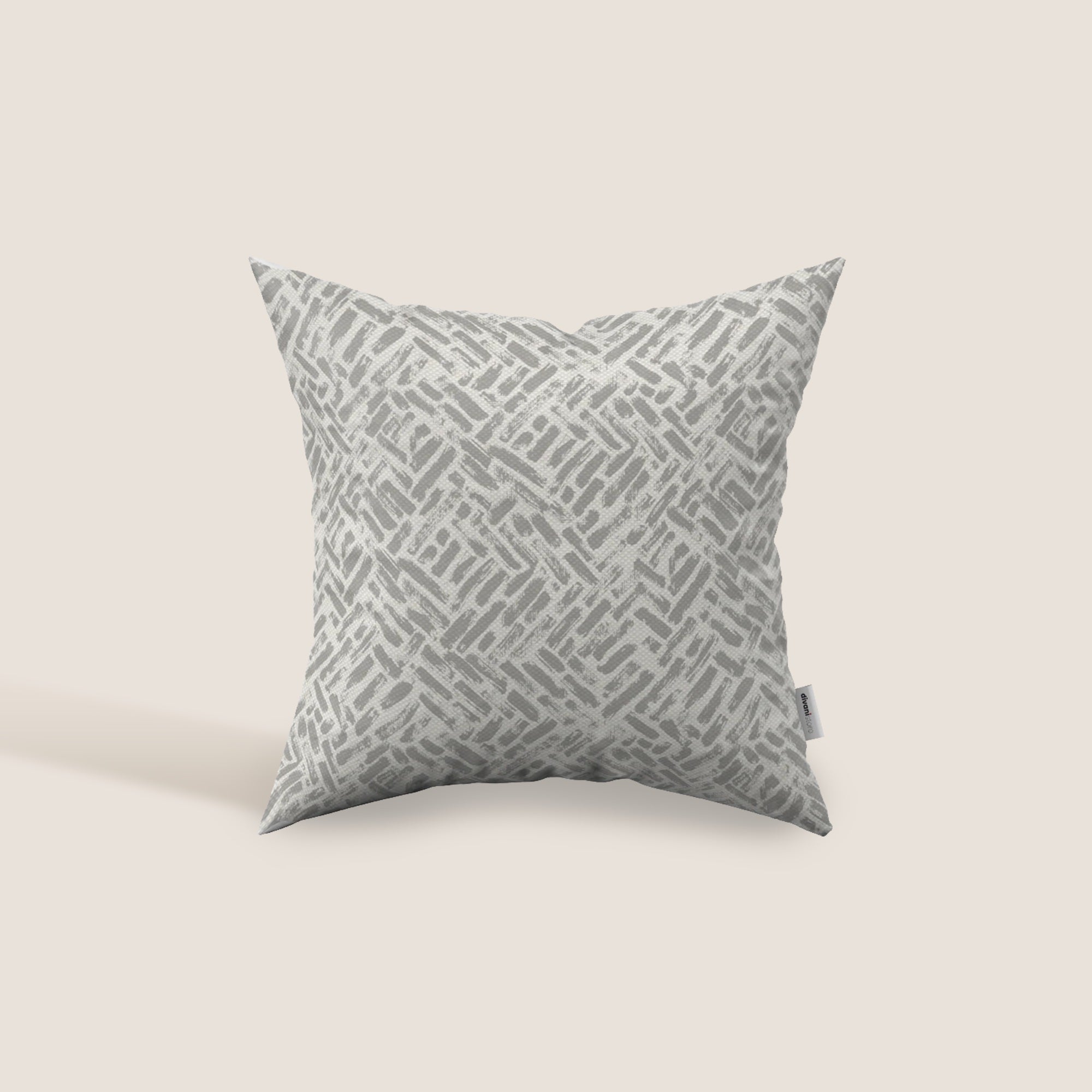 Brick cuscino geometrico disponibile in diversi colori realizzato in tessuto Idrorepellente - divani.store