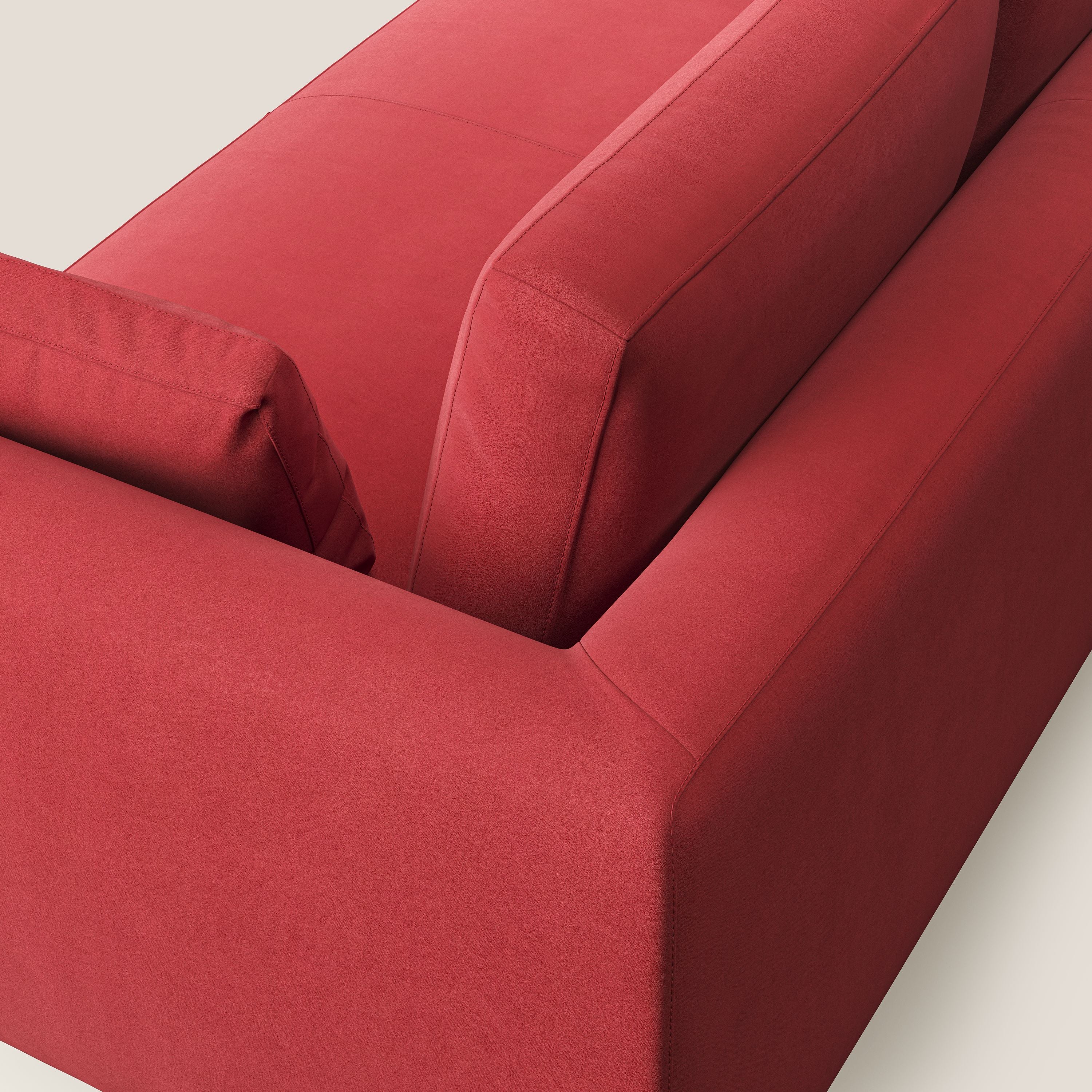 Plano divano moderno in microfibra tecnica smacchiabile T11 - divani.store